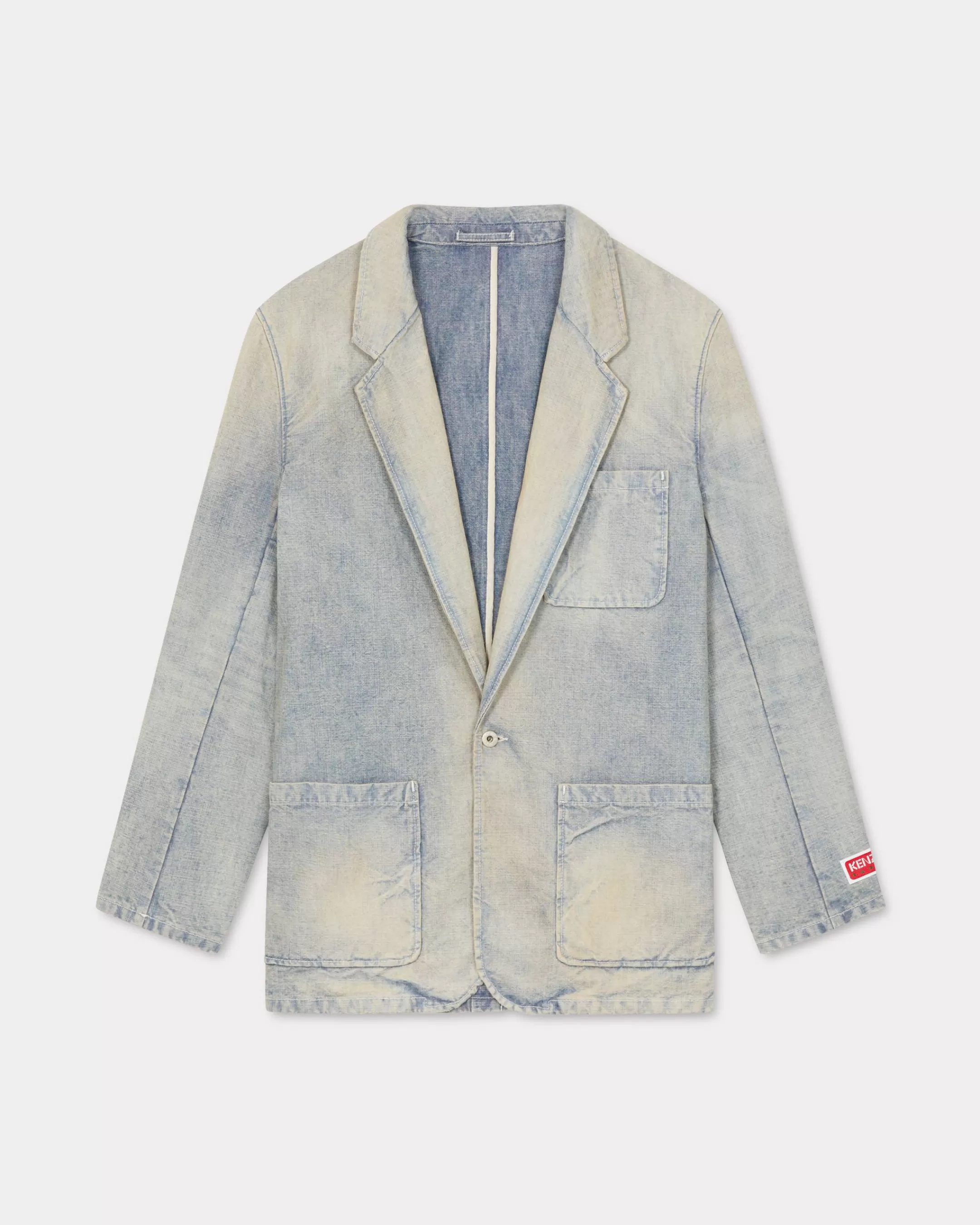 Denim | Jackets and Coats*KENZO Blazer denim jacket Stone Bl Dirty Blue Denim