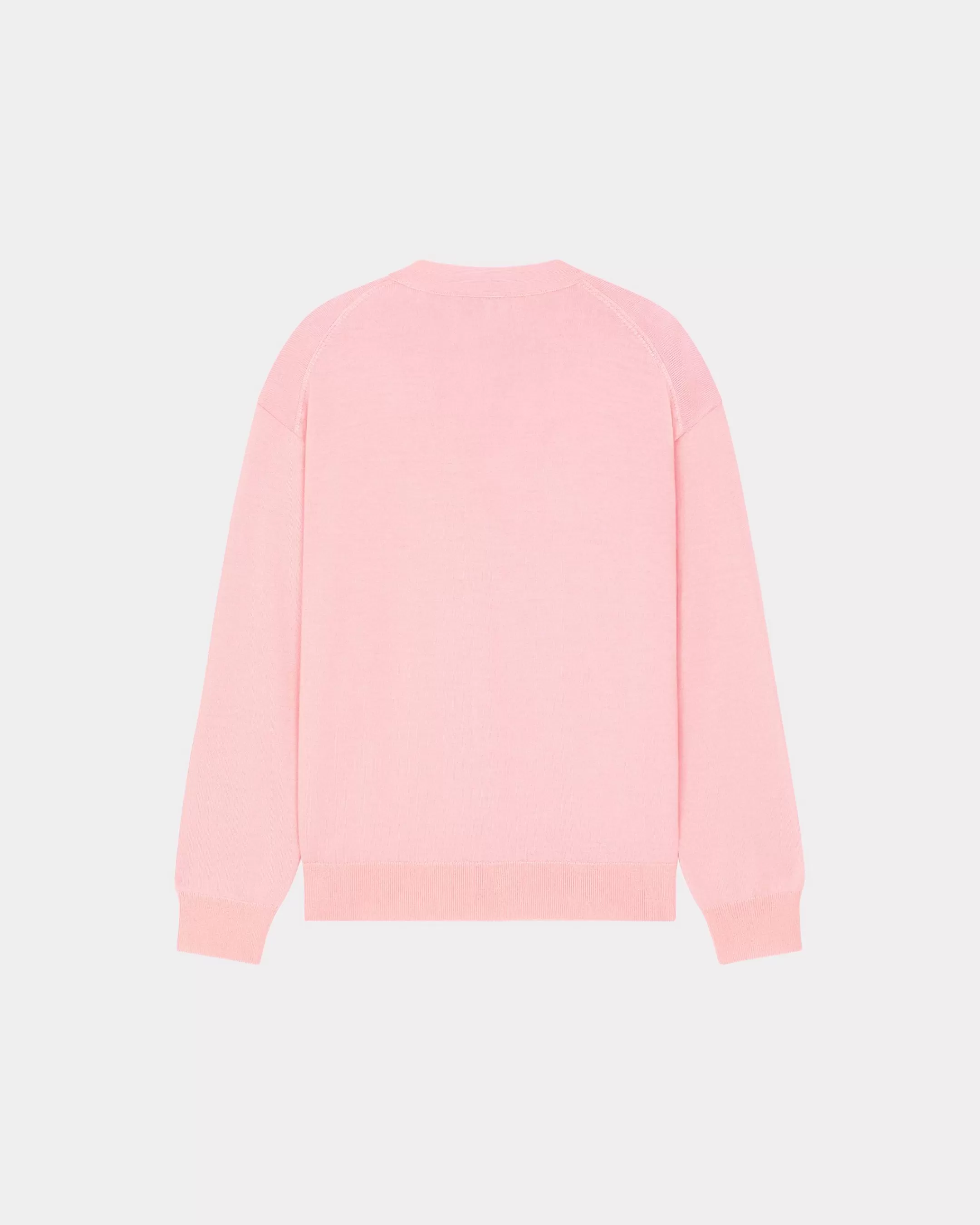 Knitwear | Boke Flower*KENZO 'Boke Flower Crest' embroidered cardigan Faded Pink