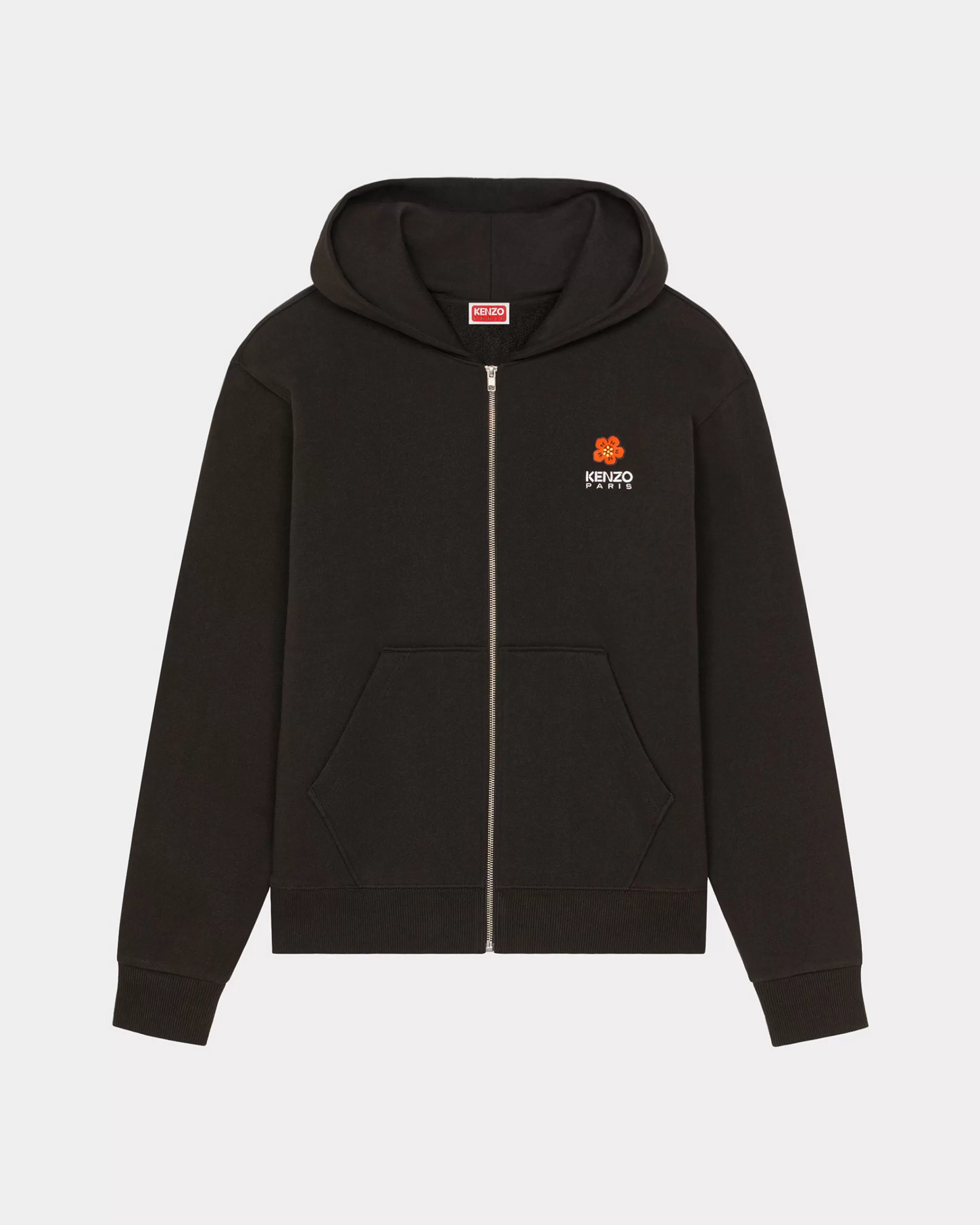 Sweatshirts and Hoodies | Boke Flower*KENZO 'Boke Flower Crest' embroidered classic hoodie Black