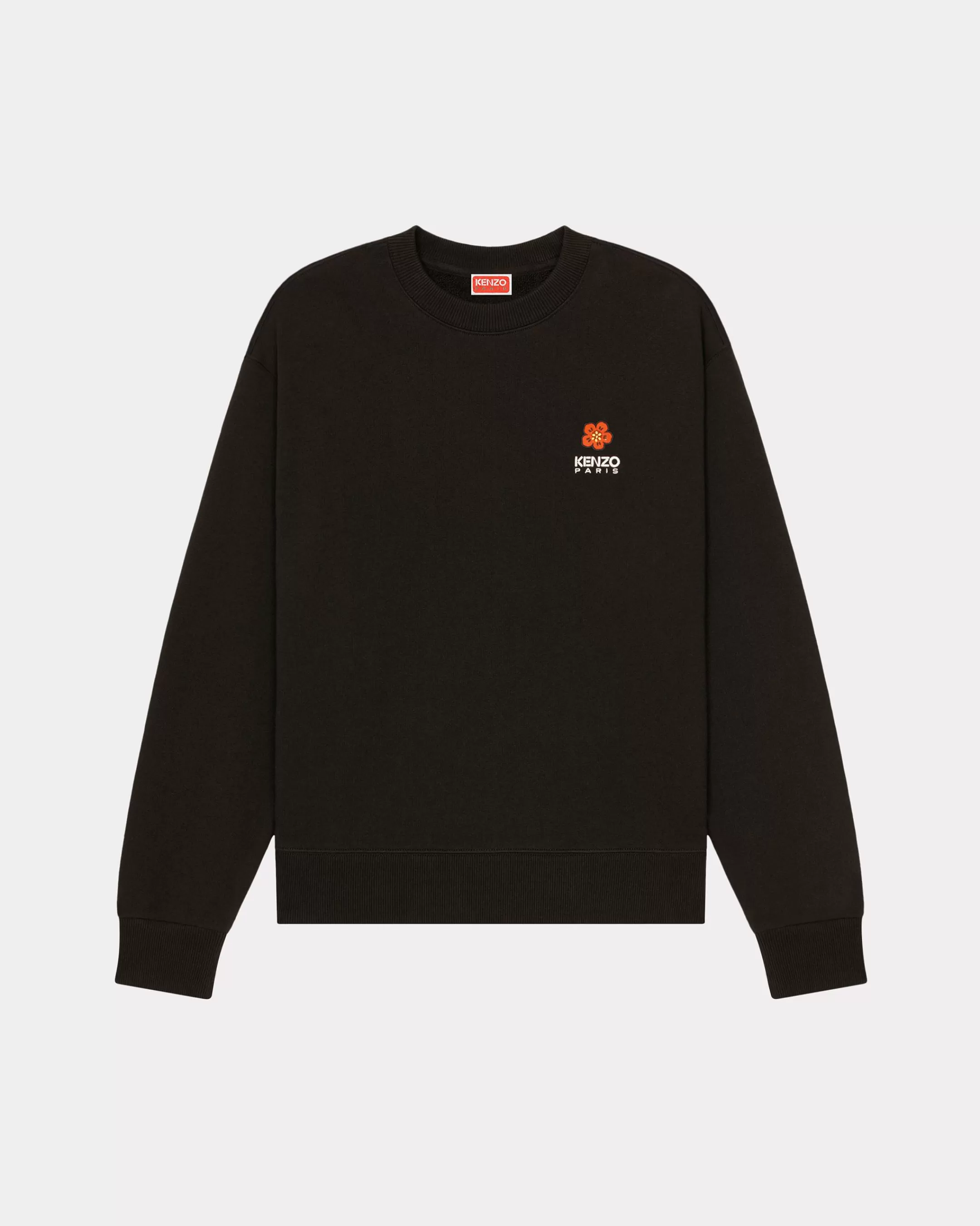 Sweatshirts and Hoodies | Boke Flower*KENZO 'Boke Flower Crest' embroidered classic sweatshirt Black