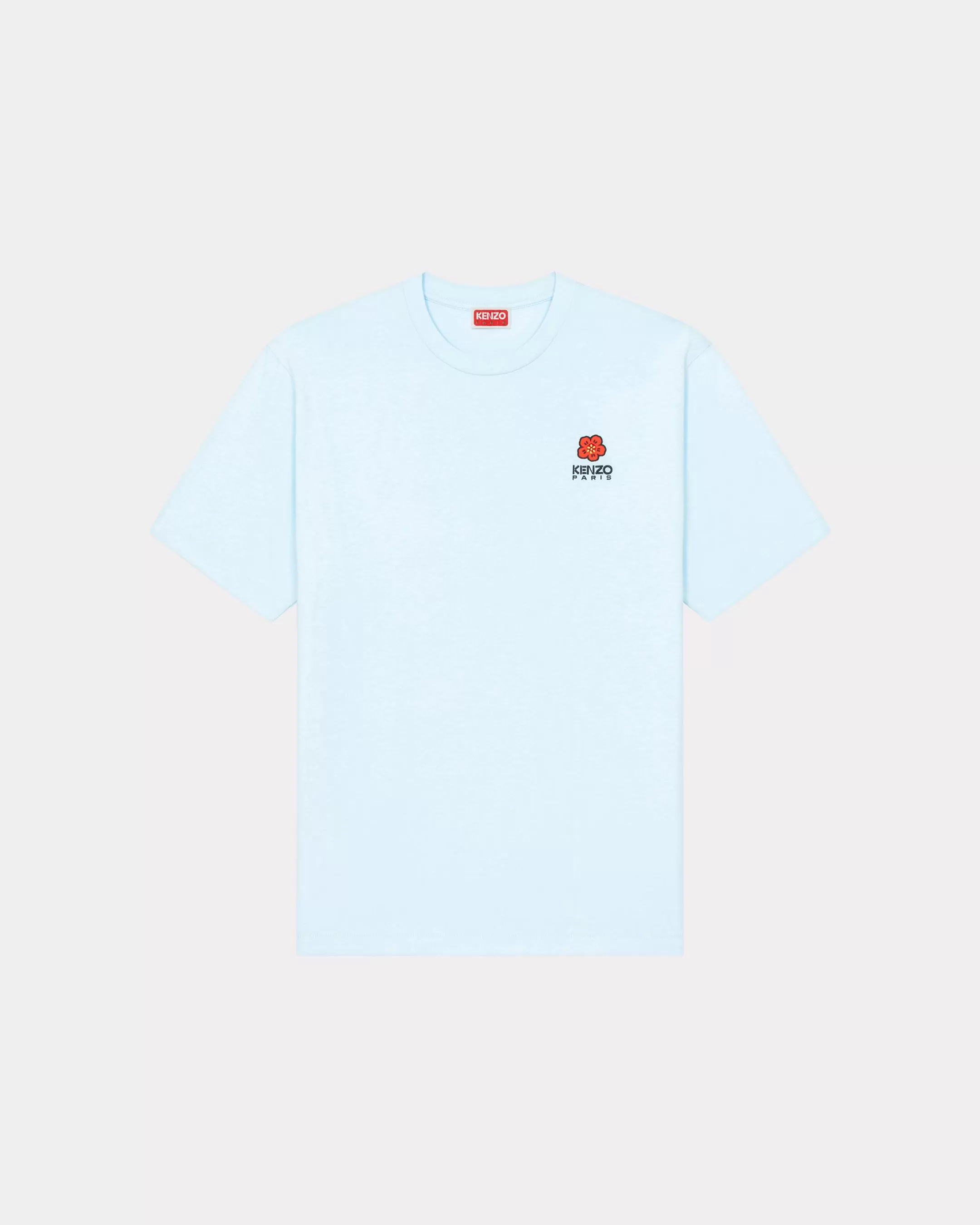 T-shirts and Polos | Boke Flower*KENZO 'Boke Flower Crest' embroidered classic T-shirt Light Blue