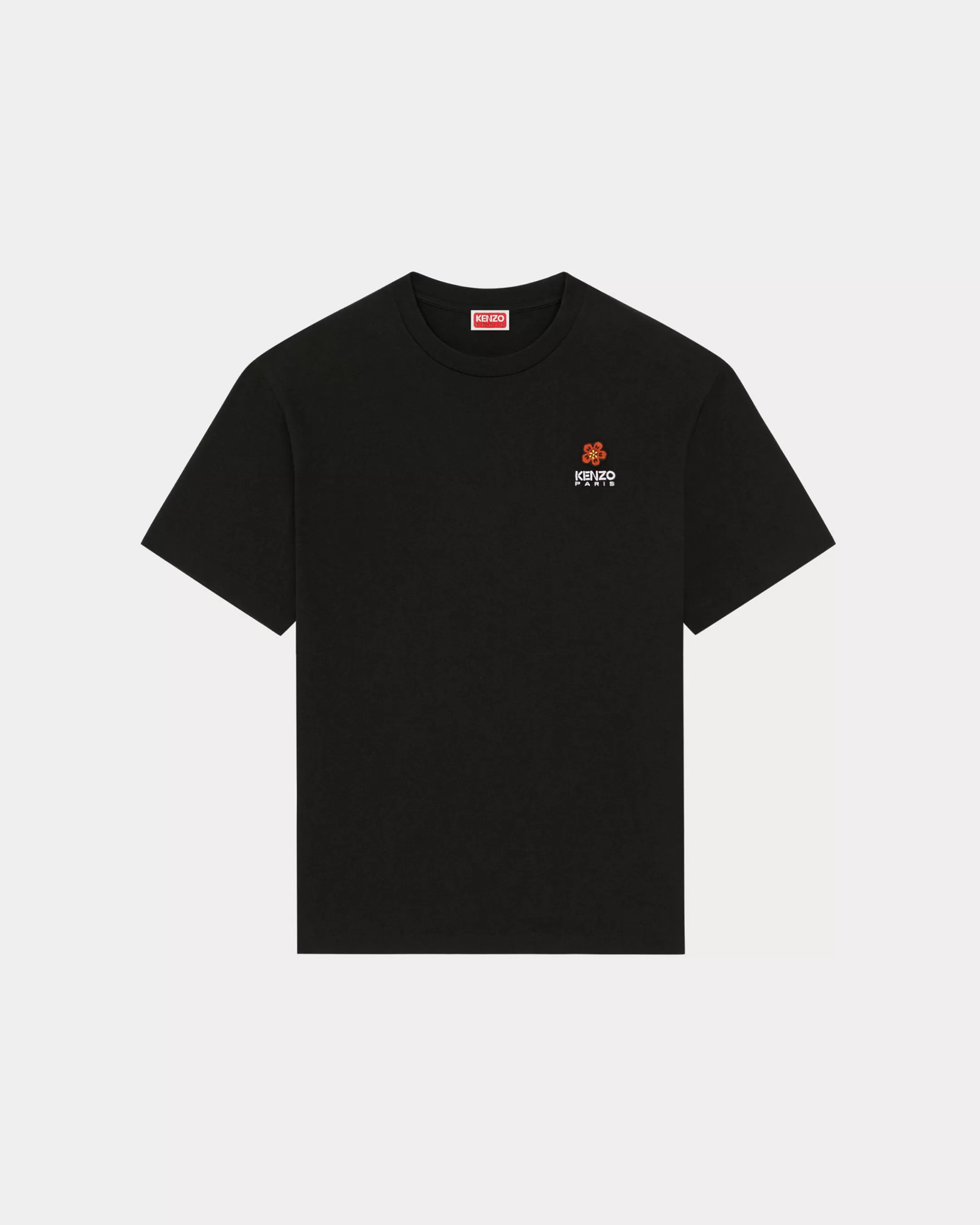 T-shirts and Polos | Gifts*KENZO 'Boke Flower Crest' embroidered classic T-shirt Black