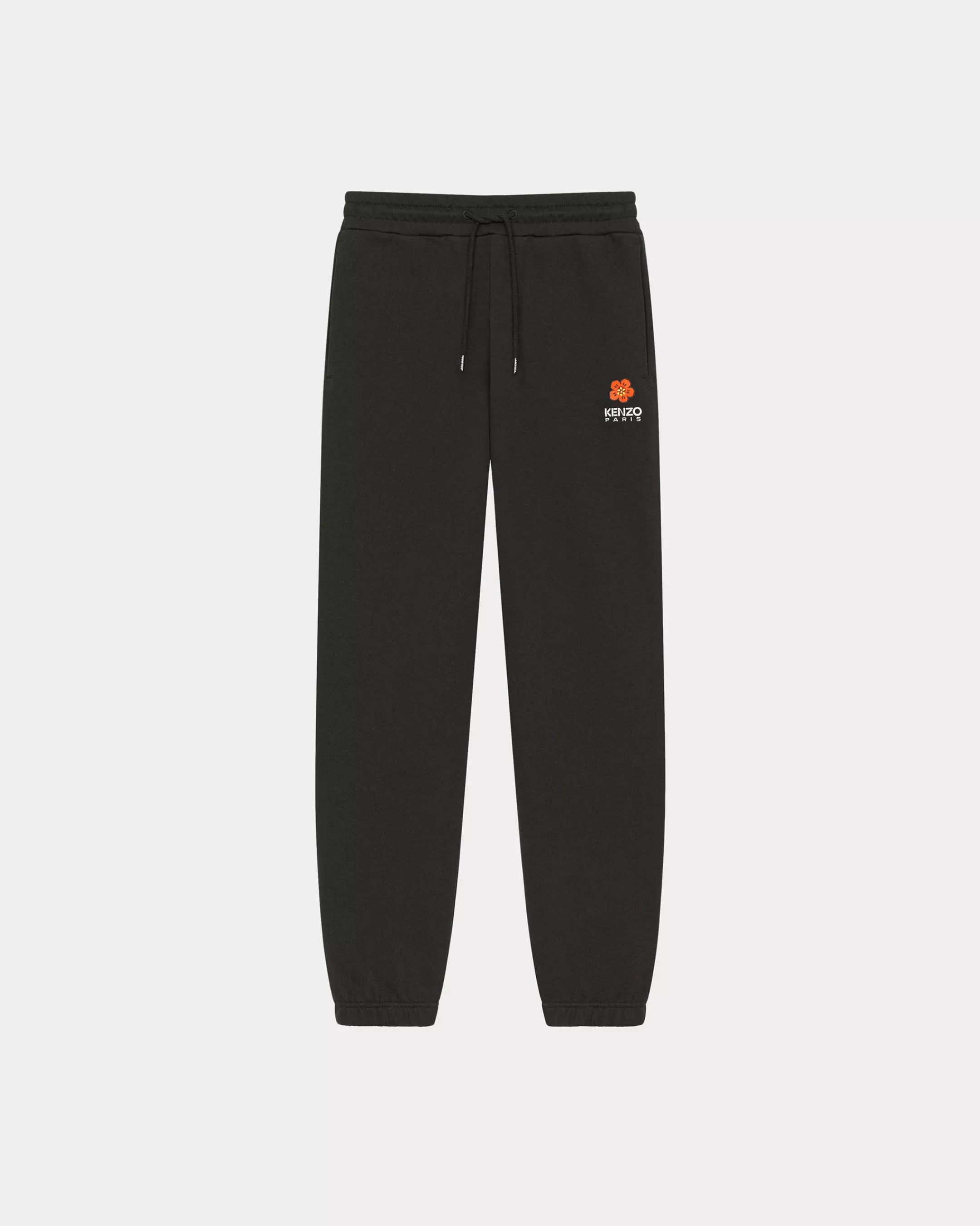 Pants and Shorts | Boke Flower*KENZO 'Boke Flower Crest' embroidered jogging bottoms Black