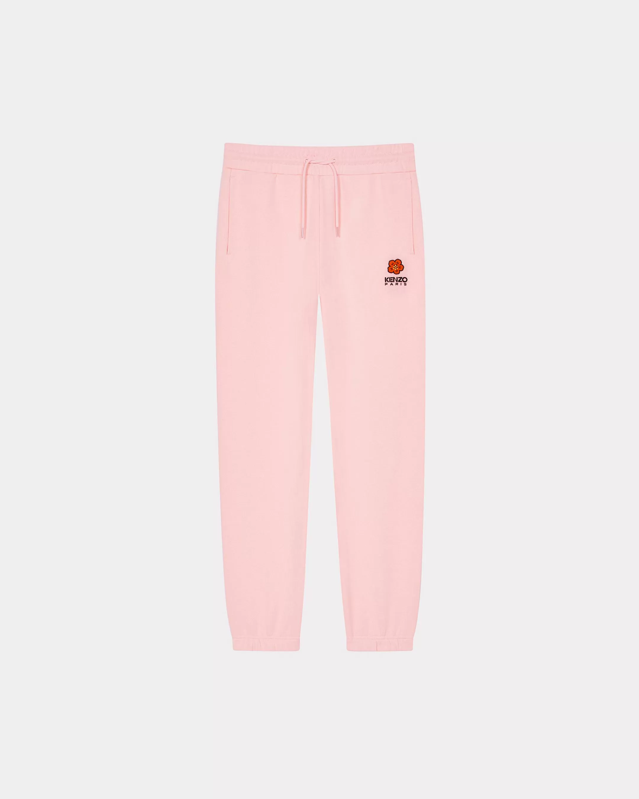 Pants and Shorts | Boke Flower*KENZO 'Boke Flower Crest' embroidered jogging bottoms Faded Pink