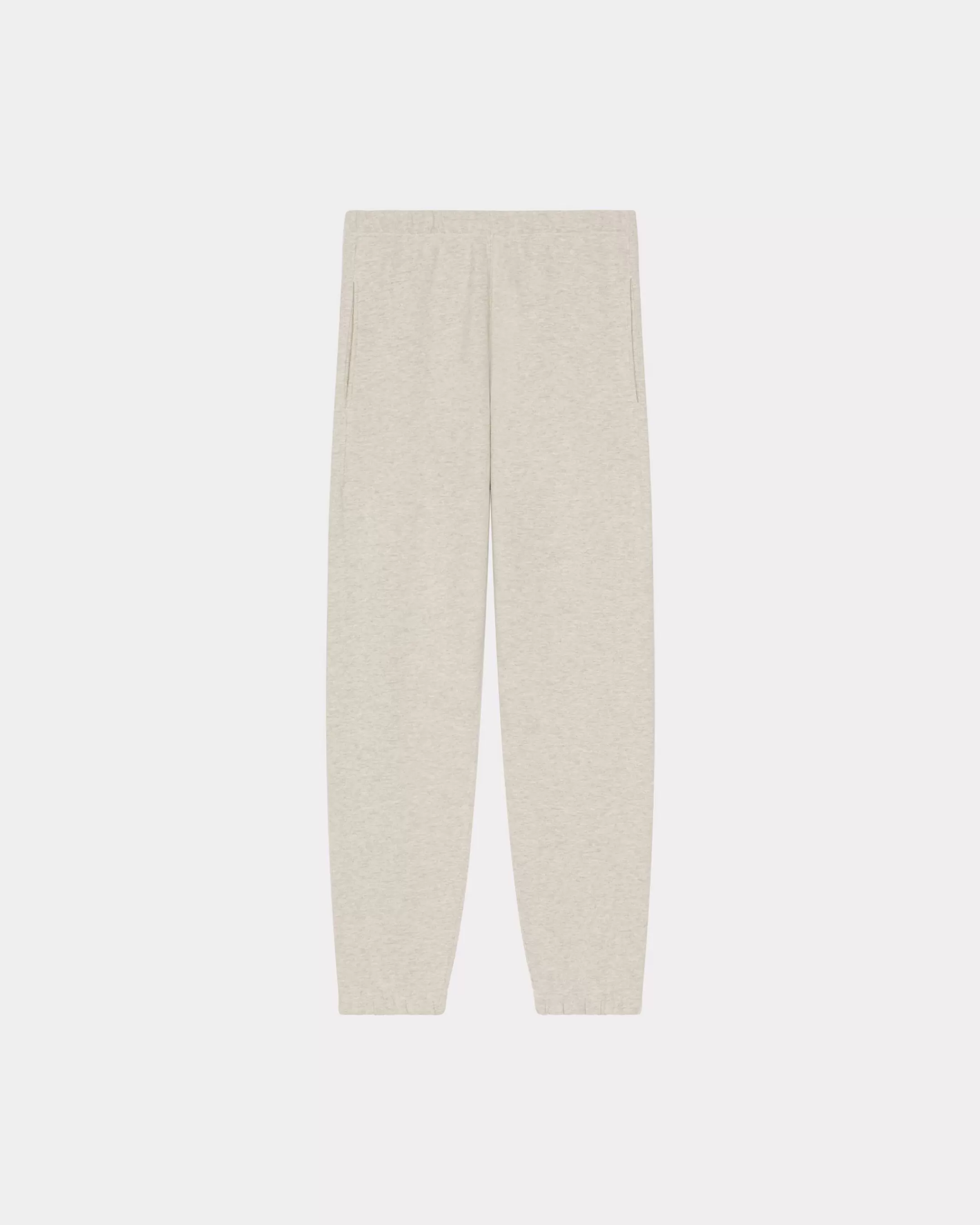 Pants and Shorts | Boke Flower*KENZO 'Boke Flower Crest' embroidered jogging bottoms Pale Grey