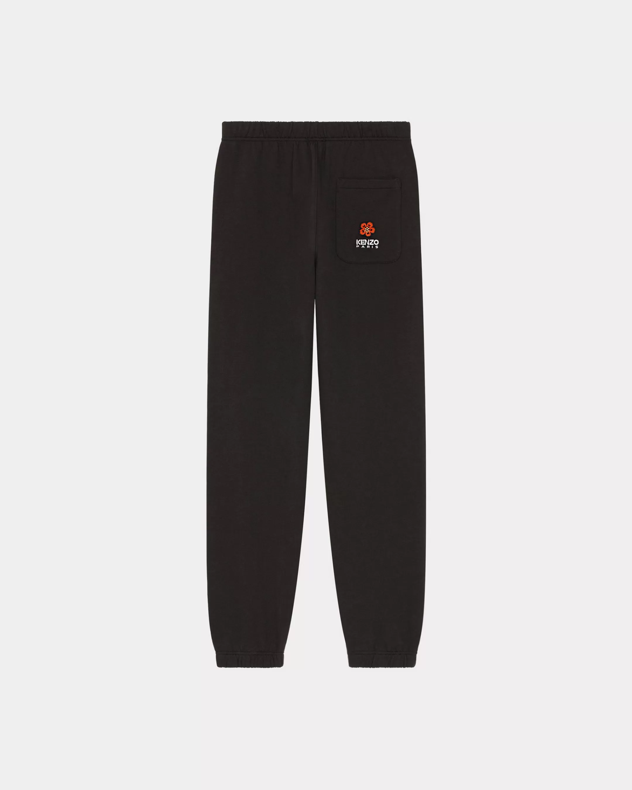 Pants and Shorts | Boke Flower*KENZO 'Boke Flower Crest' embroidered jogging bottoms Black