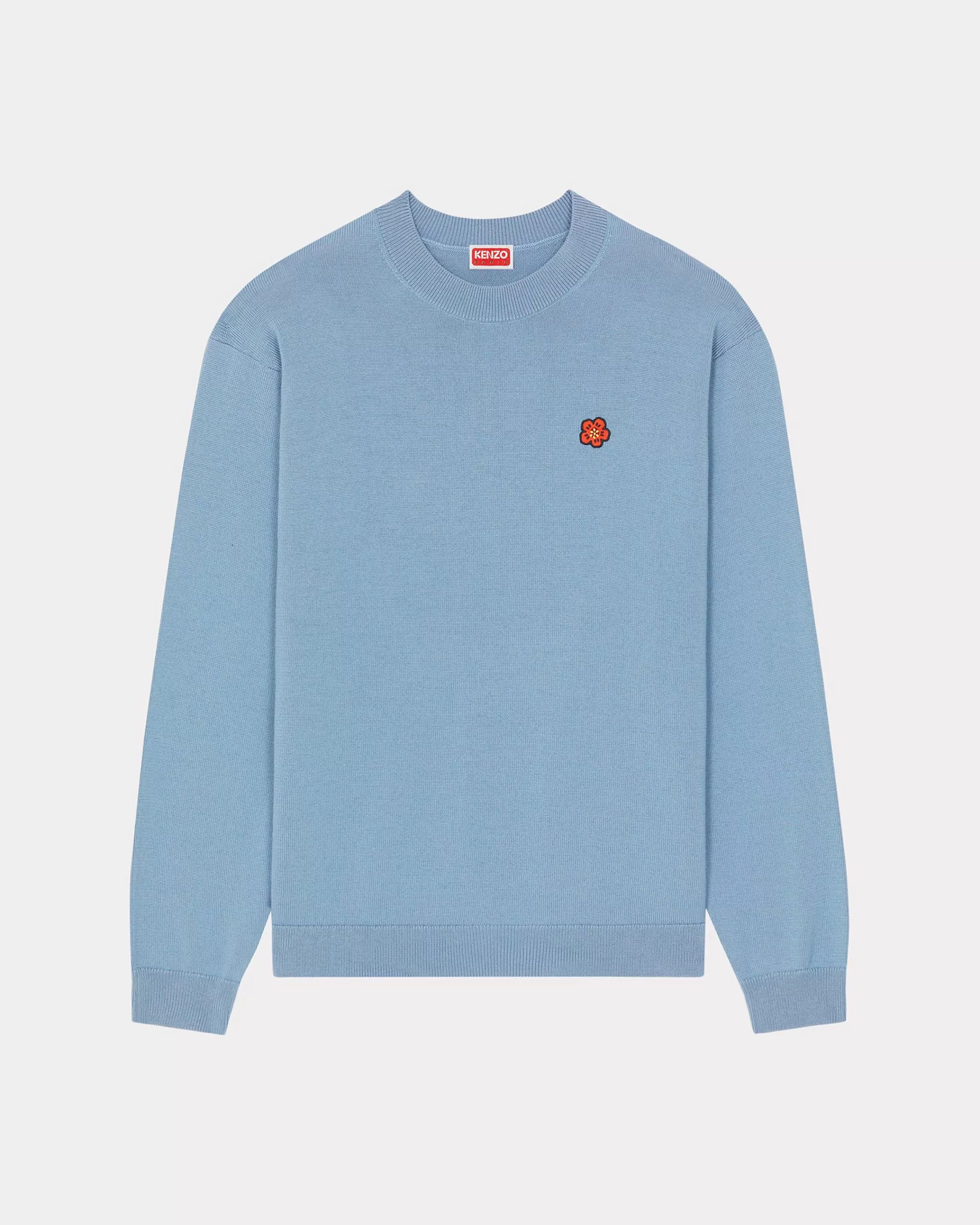 Knitwear | Boke Flower*KENZO 'Boke Flower Crest' embroidered jumper Blue