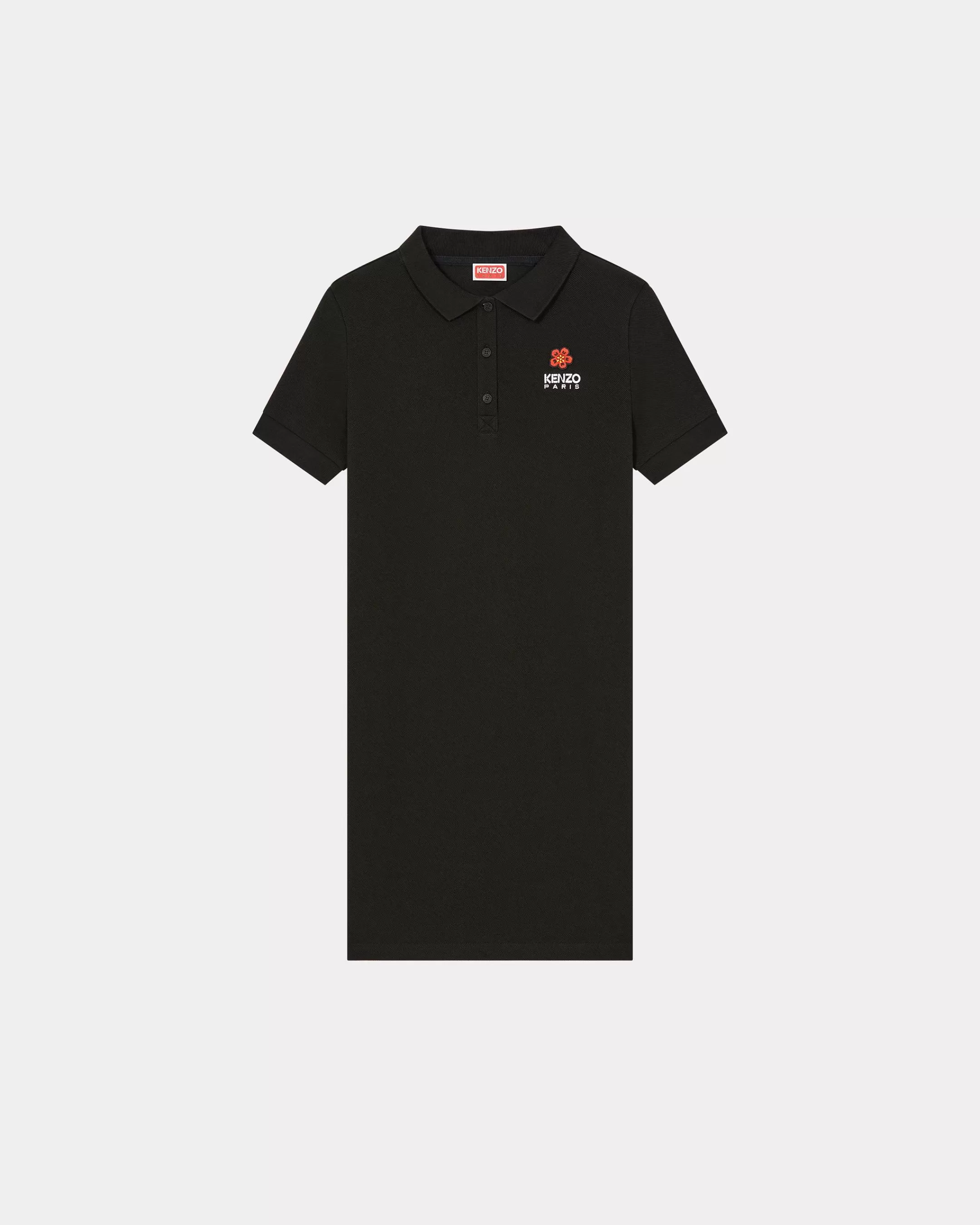 Dresses and Skirts | Boke Flower*KENZO 'Boke Flower Crest' embroidered polo dress Black