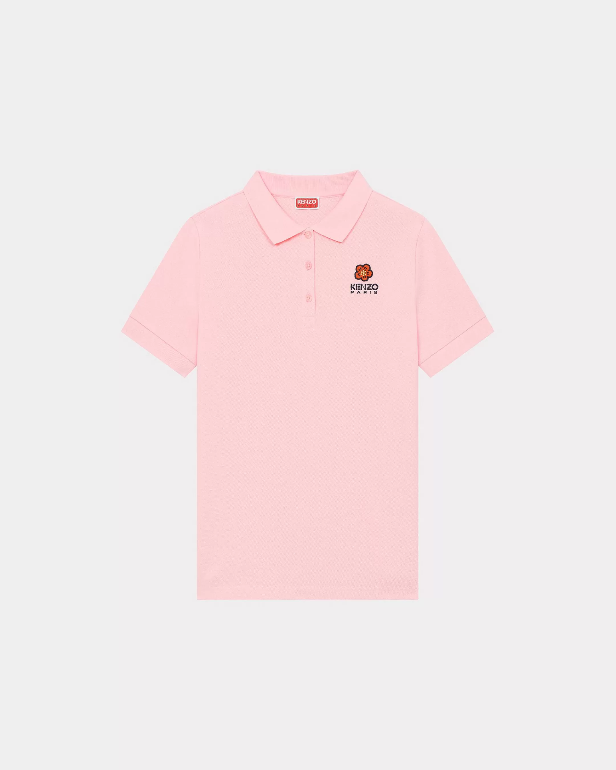 T-shirts and Polos | Boke Flower*KENZO 'Boke Flower Crest' embroidered polo shirt Faded Pink