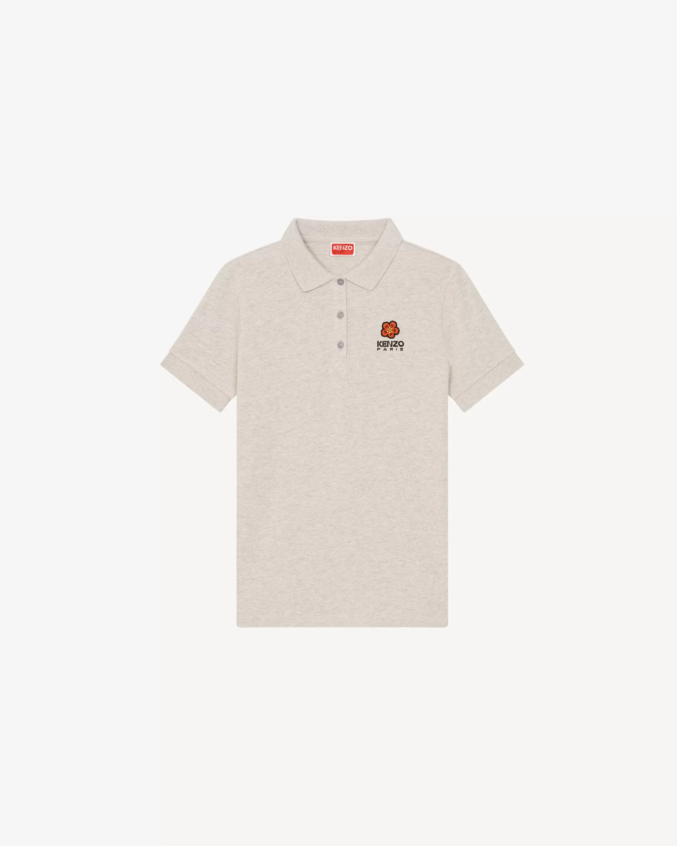 T-shirts and Polos | Boke Flower*KENZO 'Boke Flower Crest' embroidered polo shirt Pale Grey