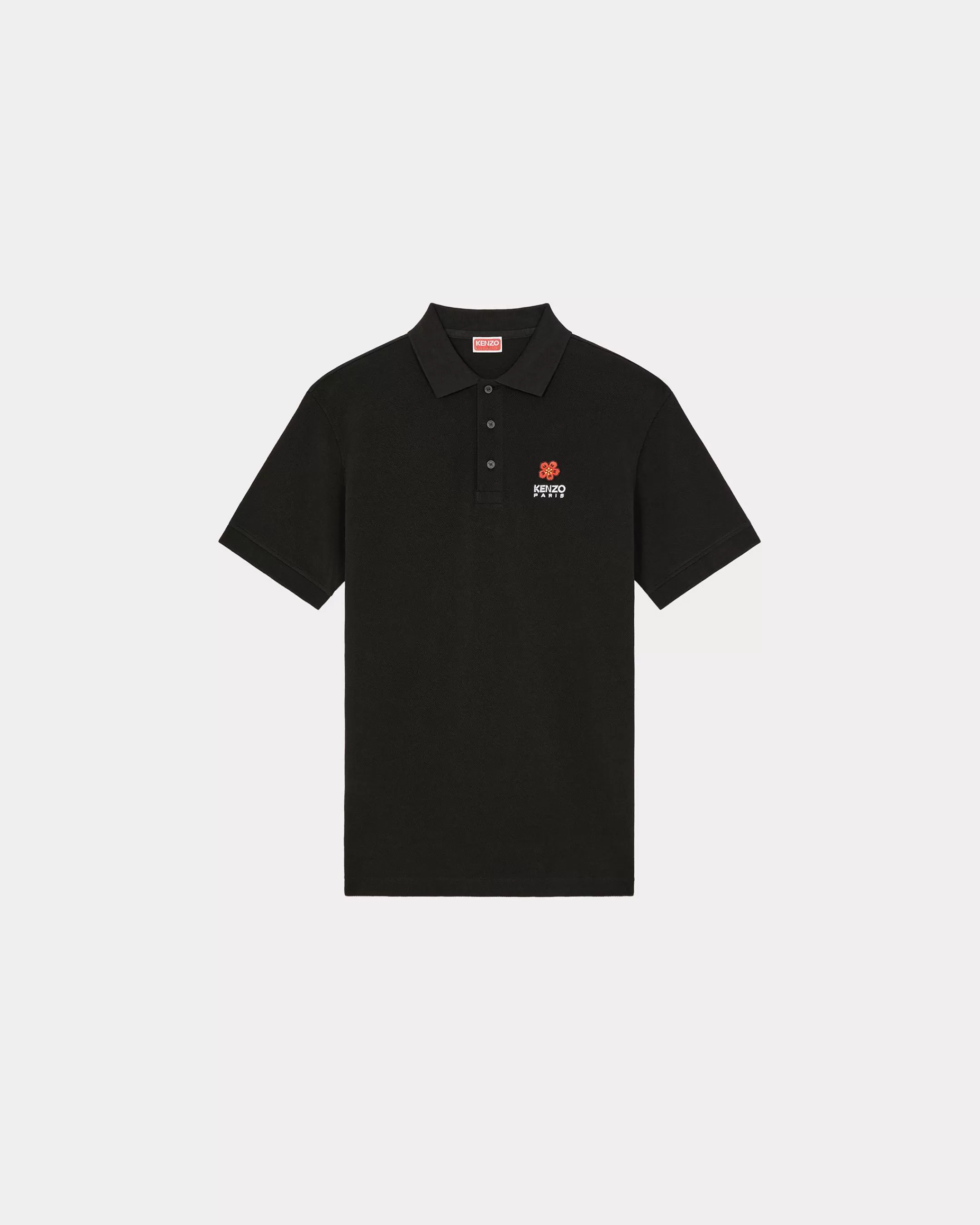 T-shirts and Polos | Boke Flower*KENZO 'Boke Flower Crest' embroidered polo shirt Black