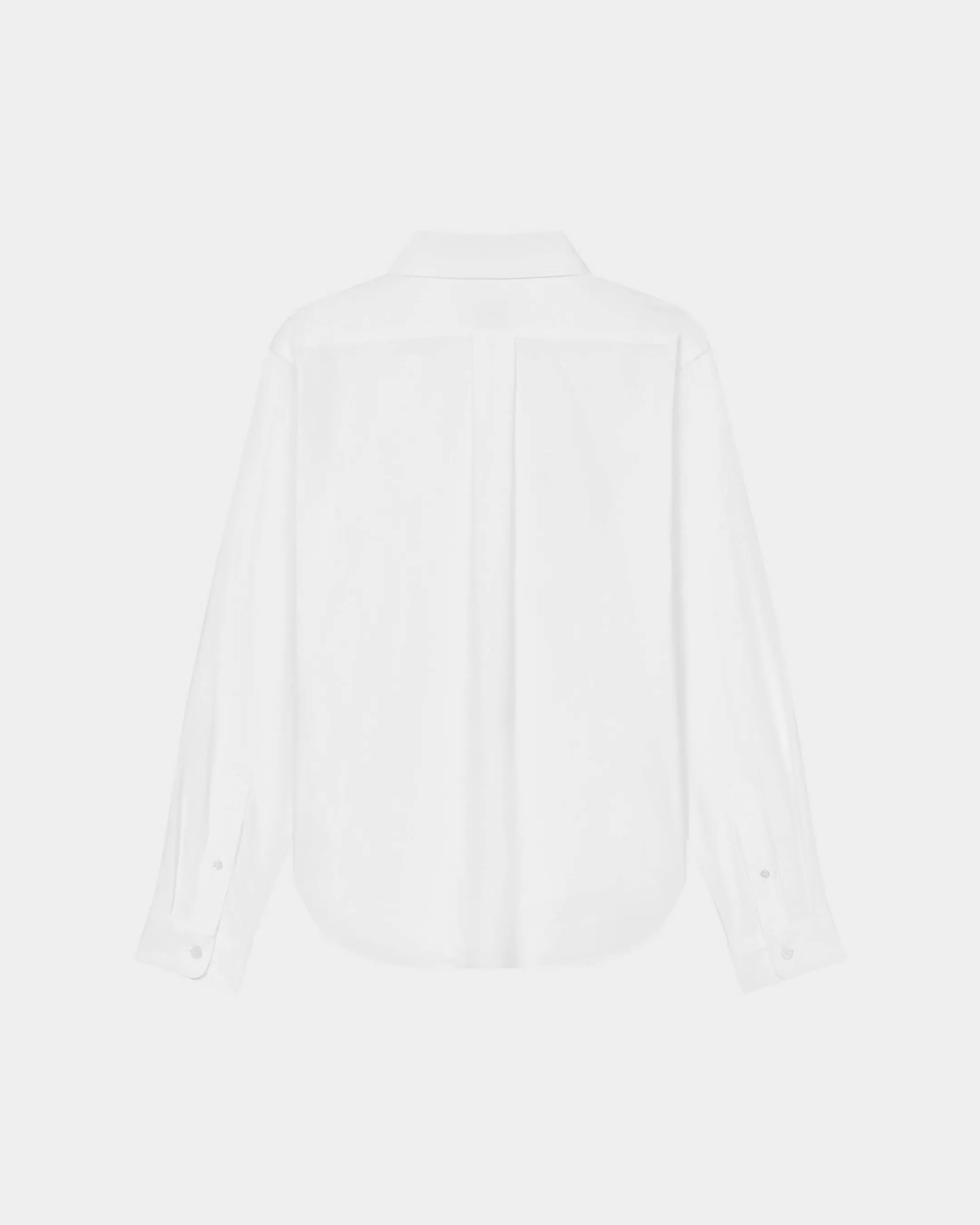 Tailoring | Shirts and Tops*KENZO 'Boke Flower Crest' embroidered slim shirt White