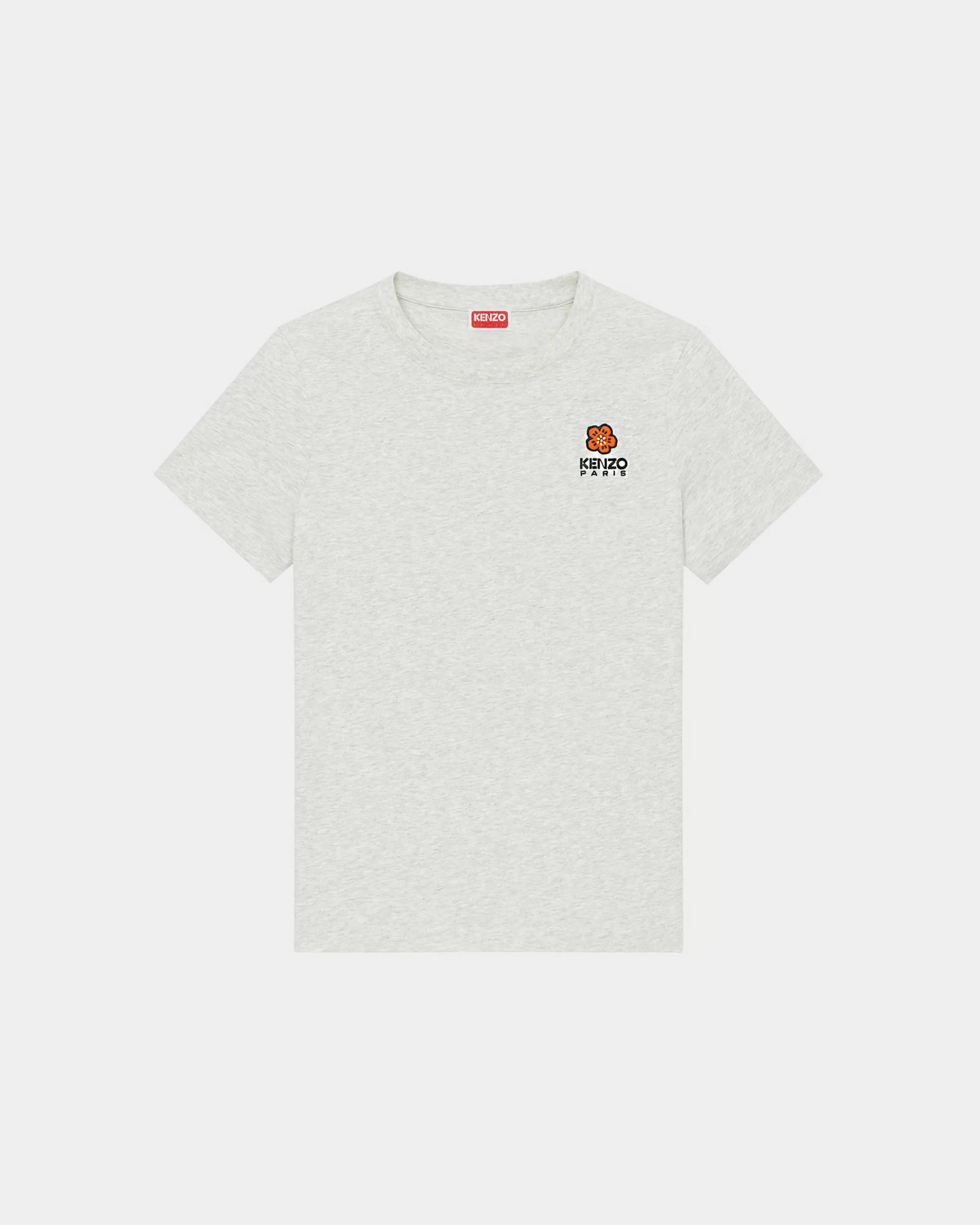 T-shirts and Polos | Boke Flower*KENZO 'Boke Flower Crest' embroidered T-shirt Pale Grey