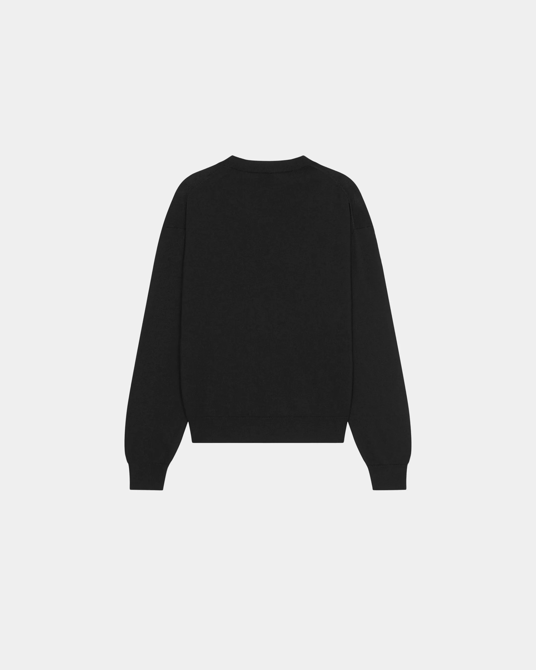 Knitwear | Boke Flower*KENZO 'Boke Flower Crest' embroidered wool jumper Black