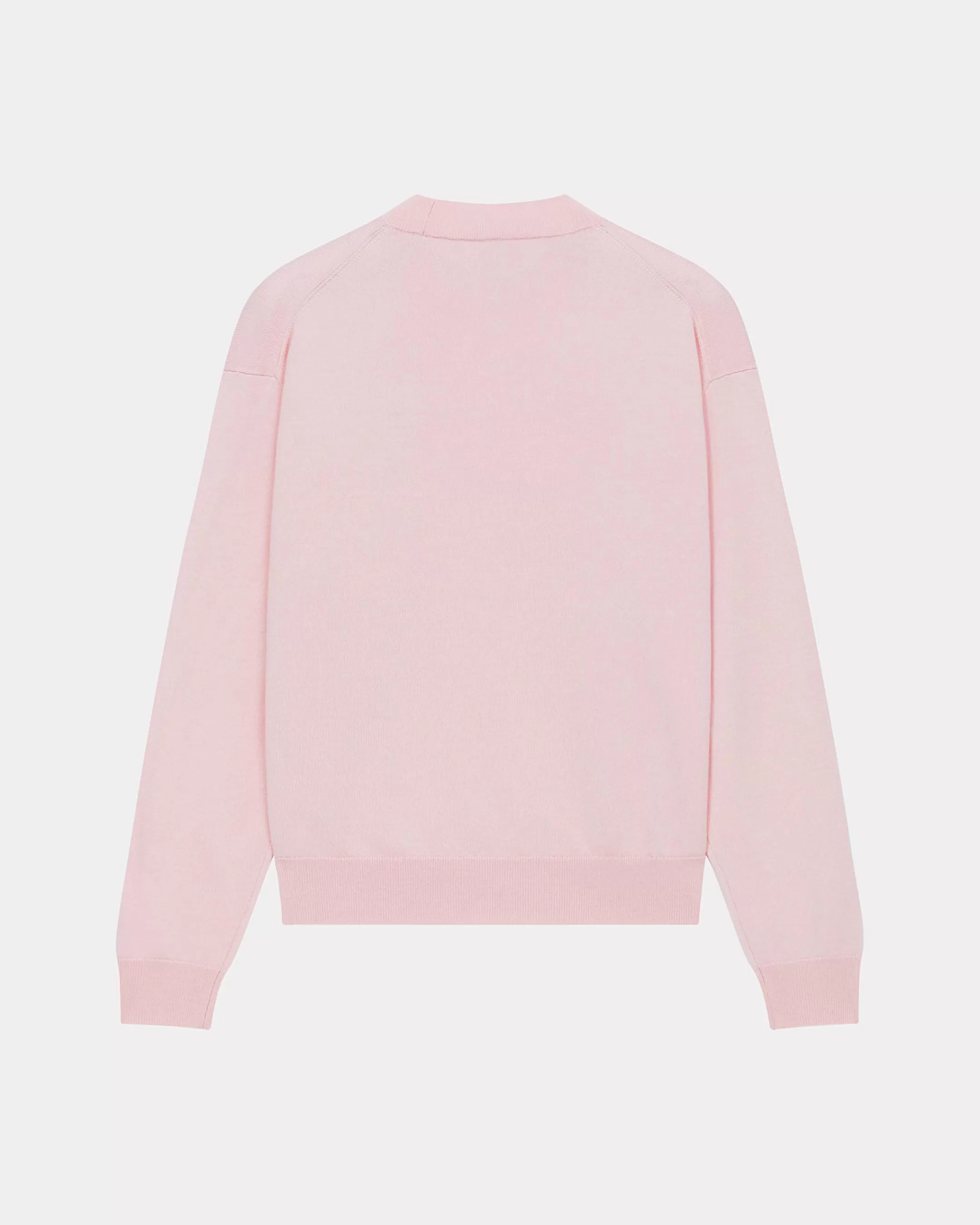 Knitwear | Boke Flower*KENZO 'Boke Flower Crest' embroidered wool jumper Faded Pink