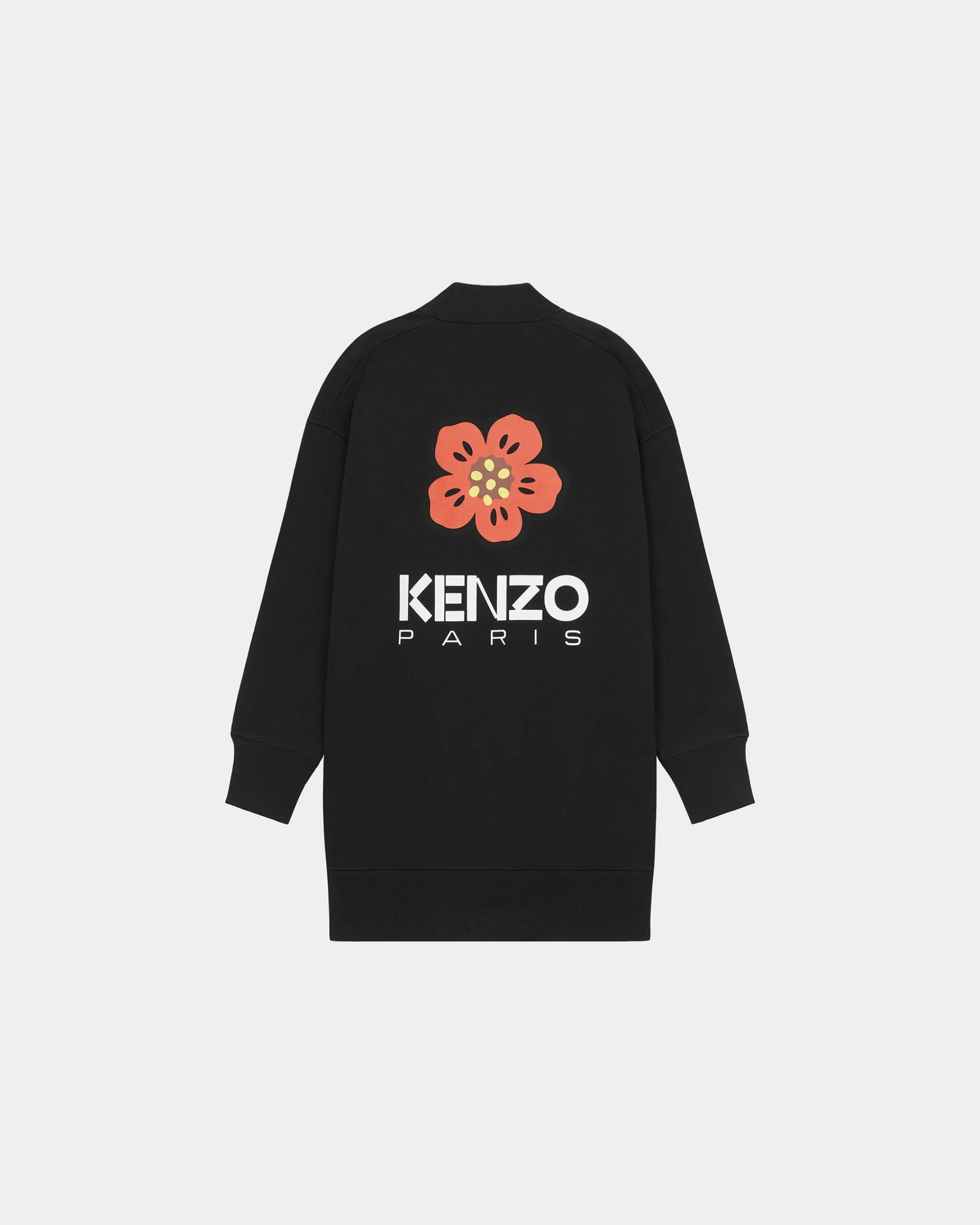 Dresses and Skirts*KENZO 'Boke Flower' embroidered cardigan dress Black