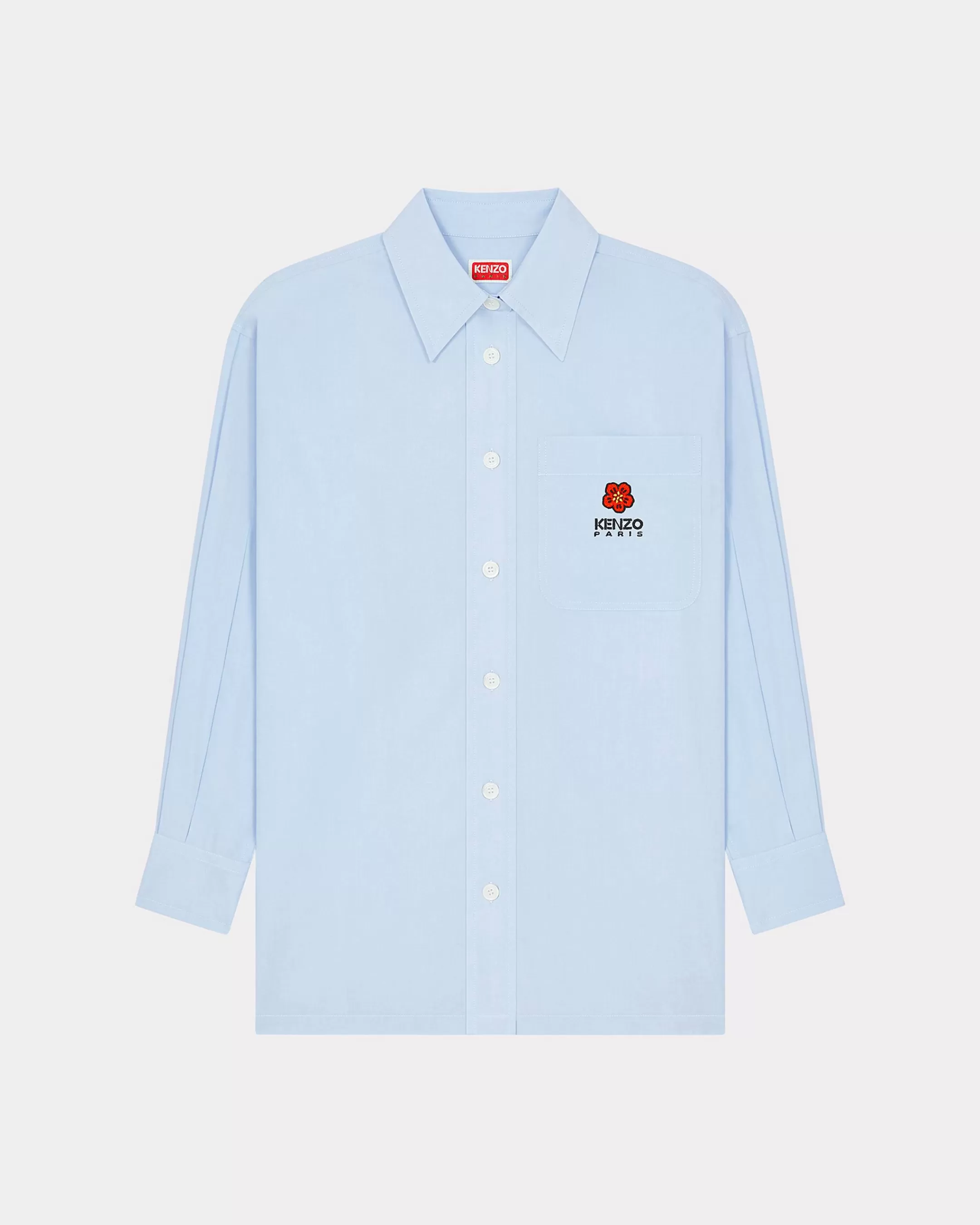 Shirts and Tops | Boke Flower*KENZO 'Boke Flower' embroidered oversized shirt Light Blue