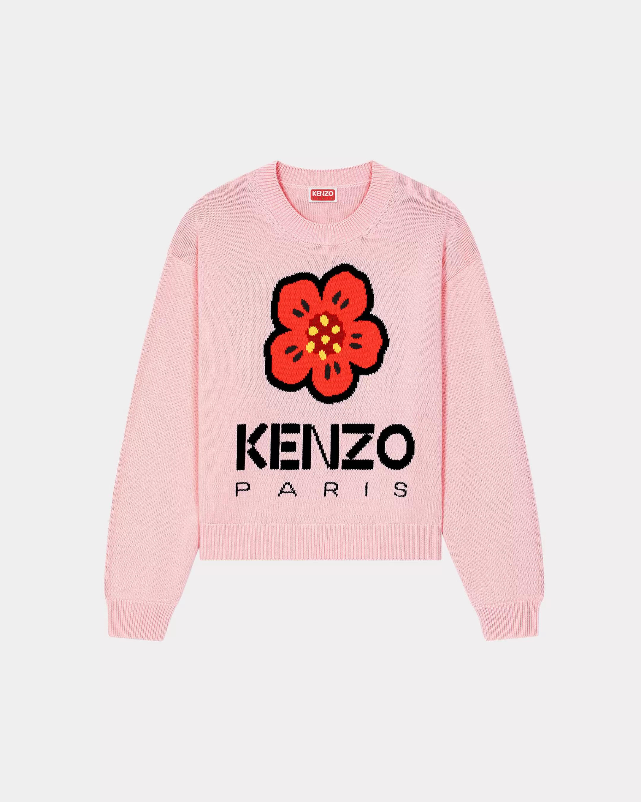 Knitwear | Boke Flower*KENZO 'Boke Flower' jumper in GOTS cotton Faded Pink