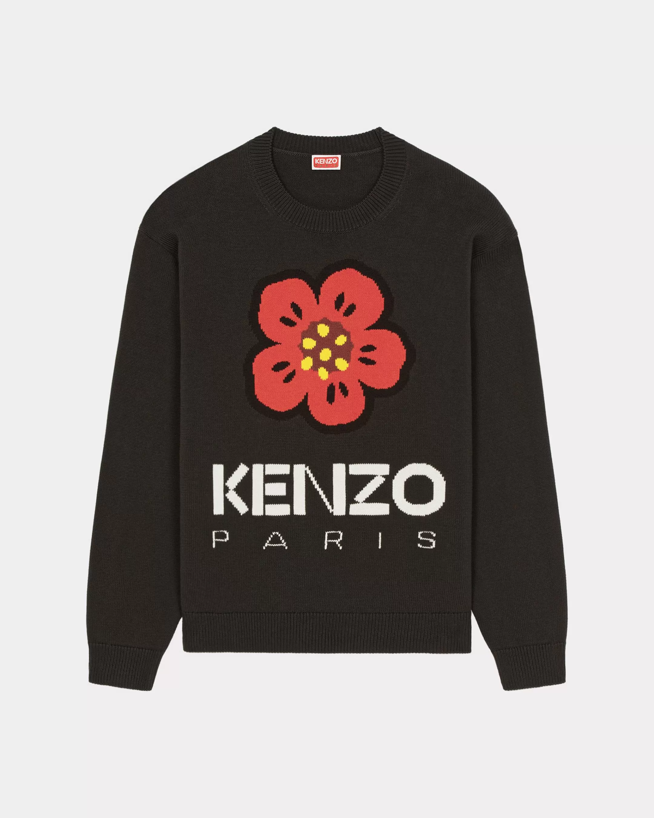 Knitwear | Boke Flower*KENZO 'Boke Flower' jumper in GOTS cotton Black