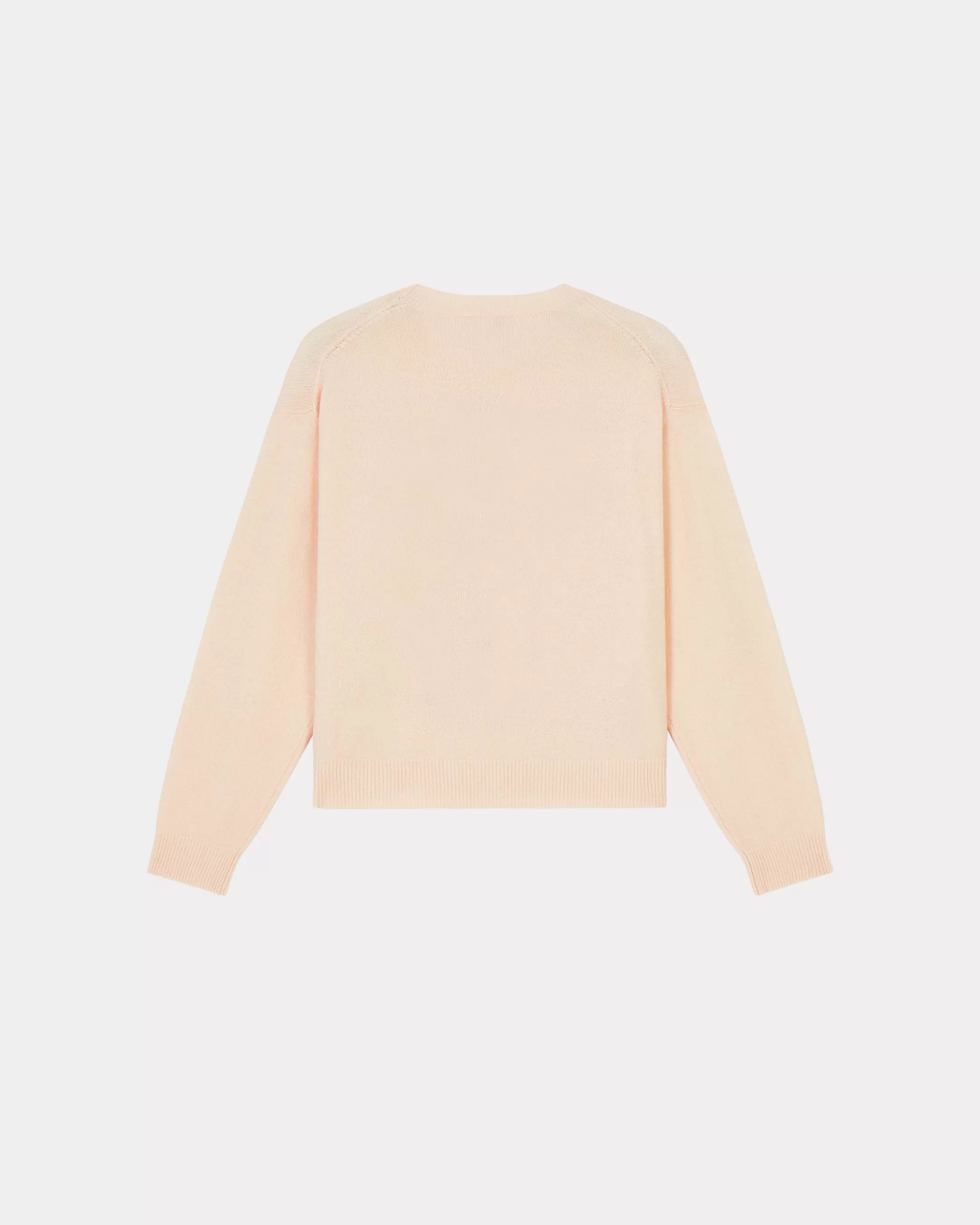 Knitwear*KENZO 'Boke Flower' merino wool jumper Off White