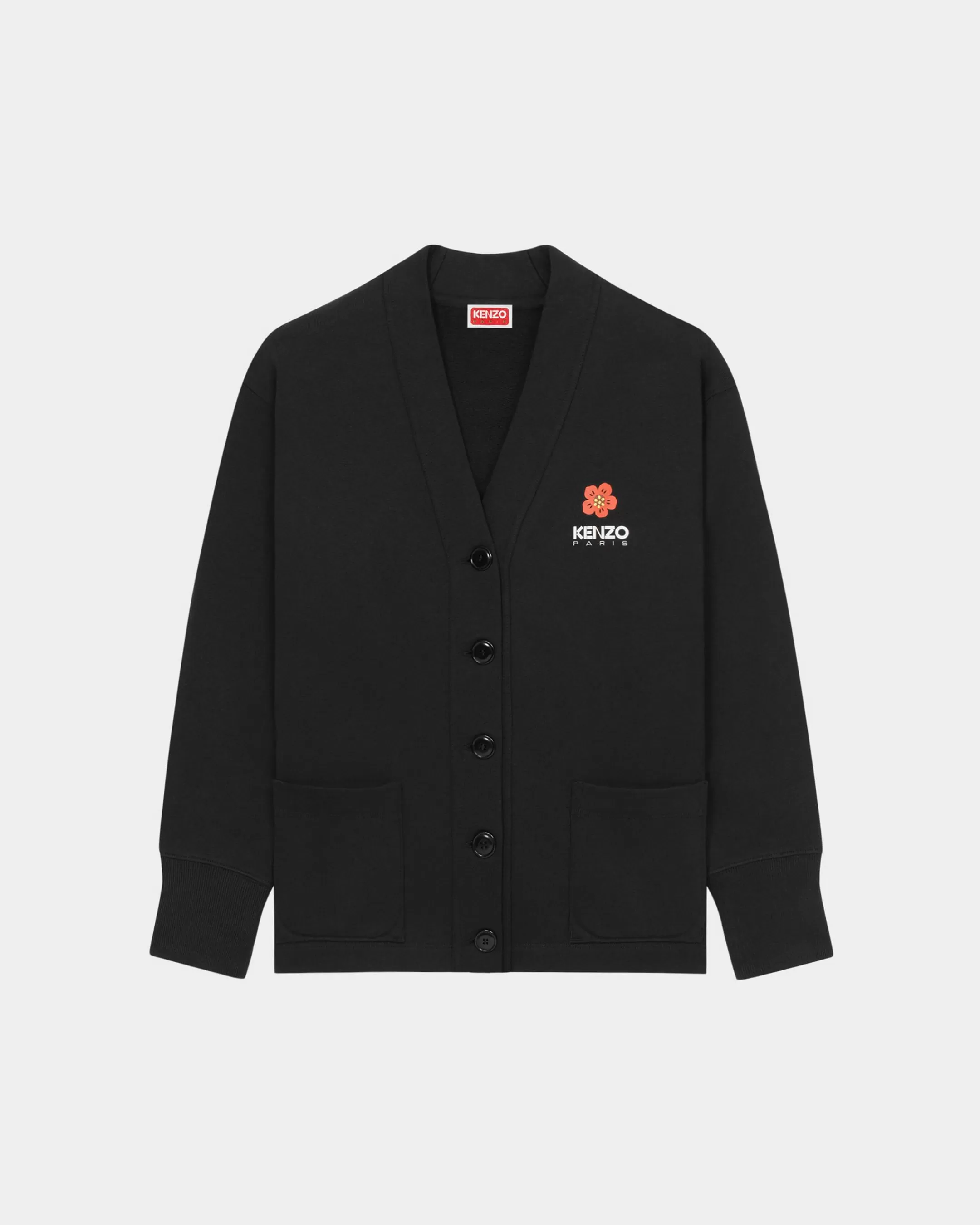 Sweatshirts and Hoodies | Boke Flower*KENZO 'Boke Flower Placed' cardigan Black