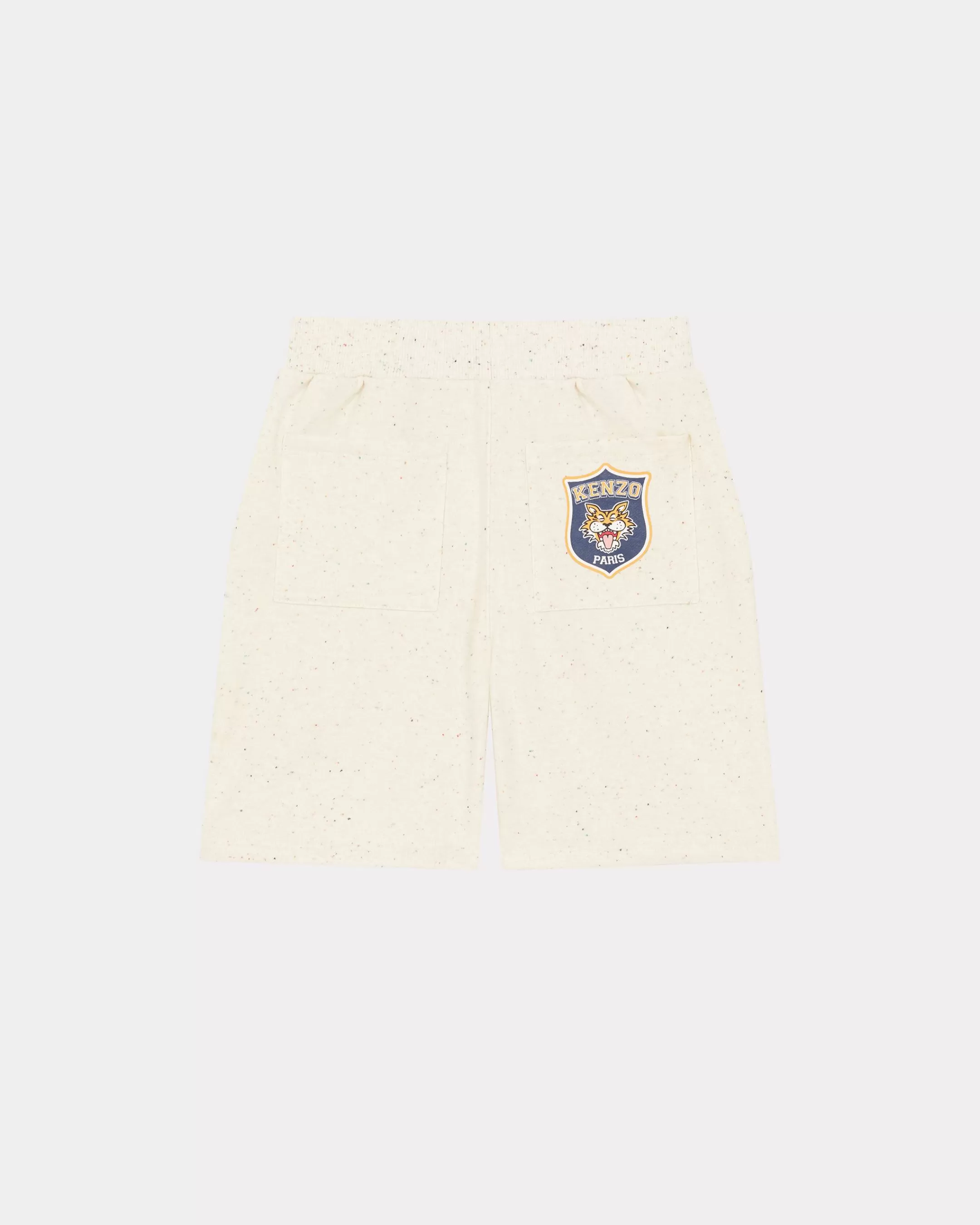 BOYS (3-12 YEARS)*KENZO 'Campus' casual Bermuda shorts Cream