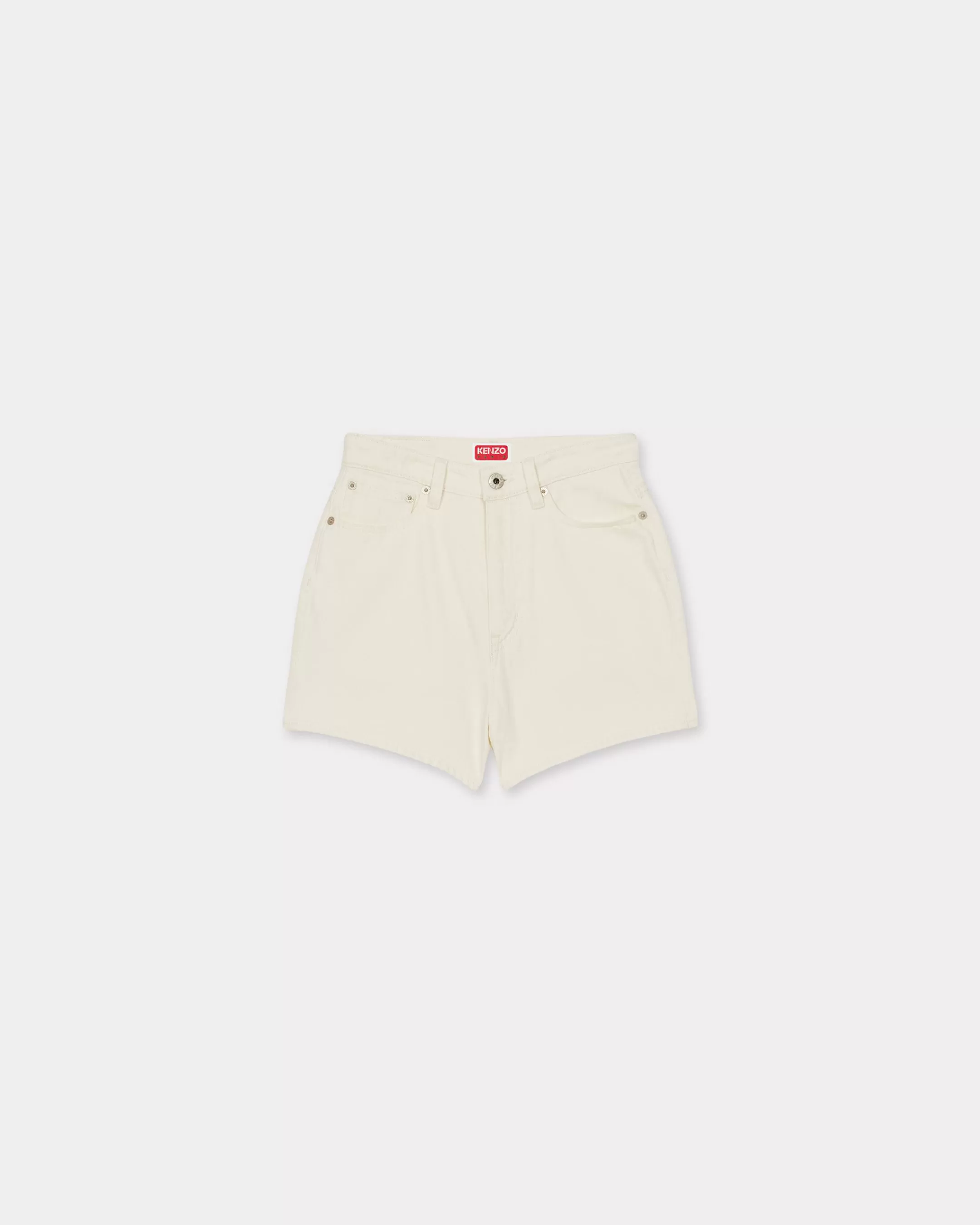 Pants and Shorts*KENZO Denim short Stone Bleached White Denim