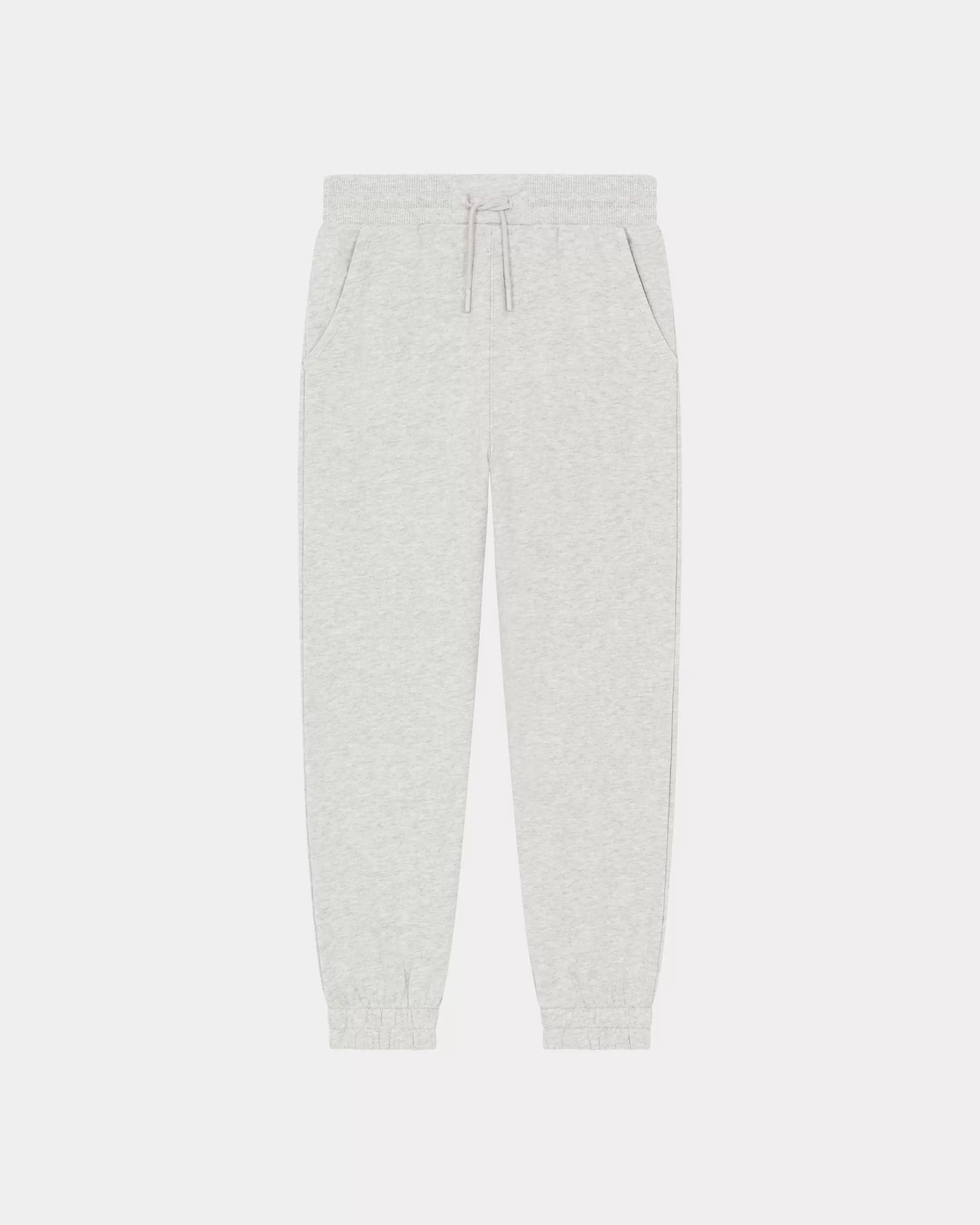 BOYS (3-12 YEARS)*KENZO Fleece jogging trousers Pale Grey