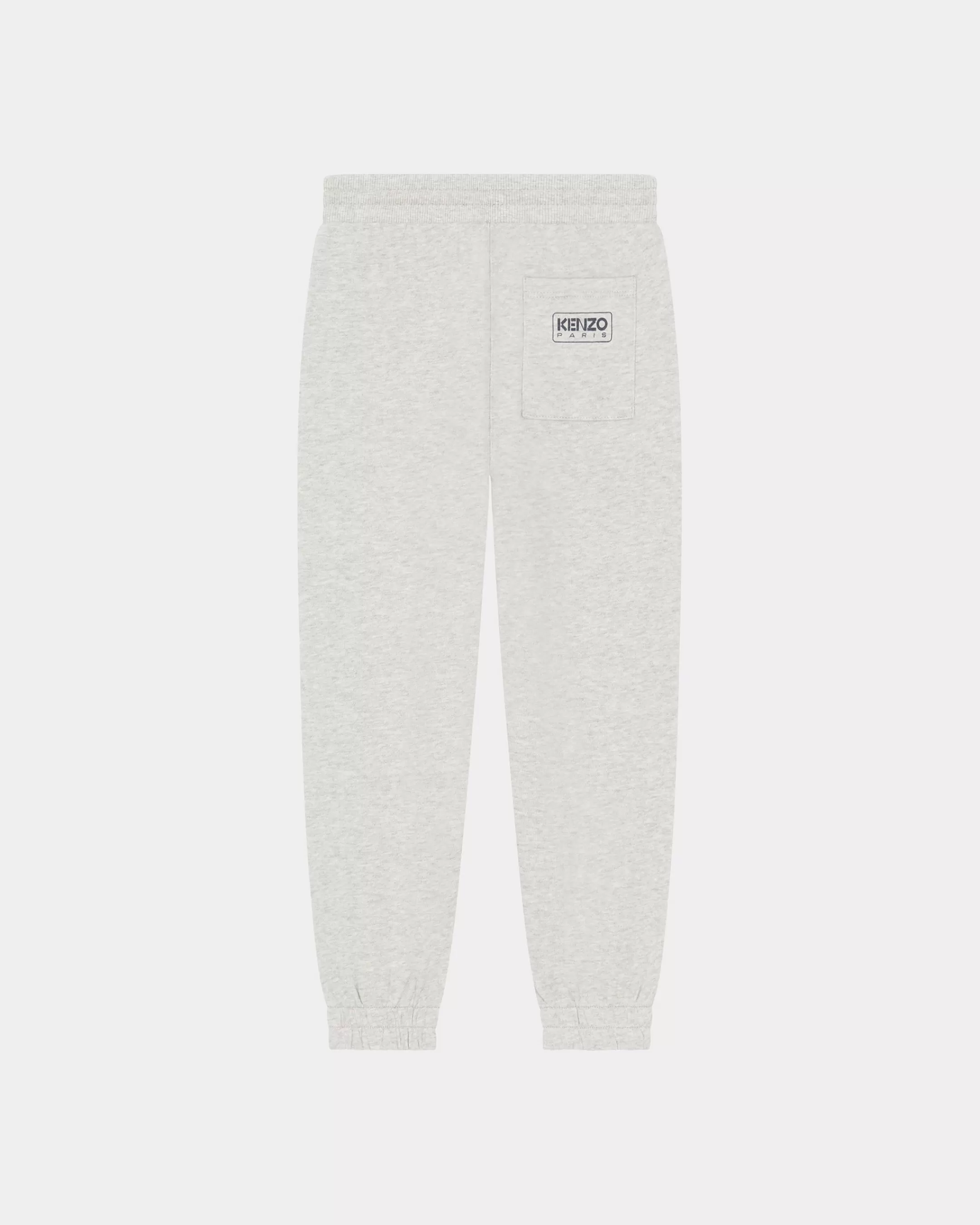 BOYS (3-12 YEARS)*KENZO Fleece jogging trousers Pale Grey