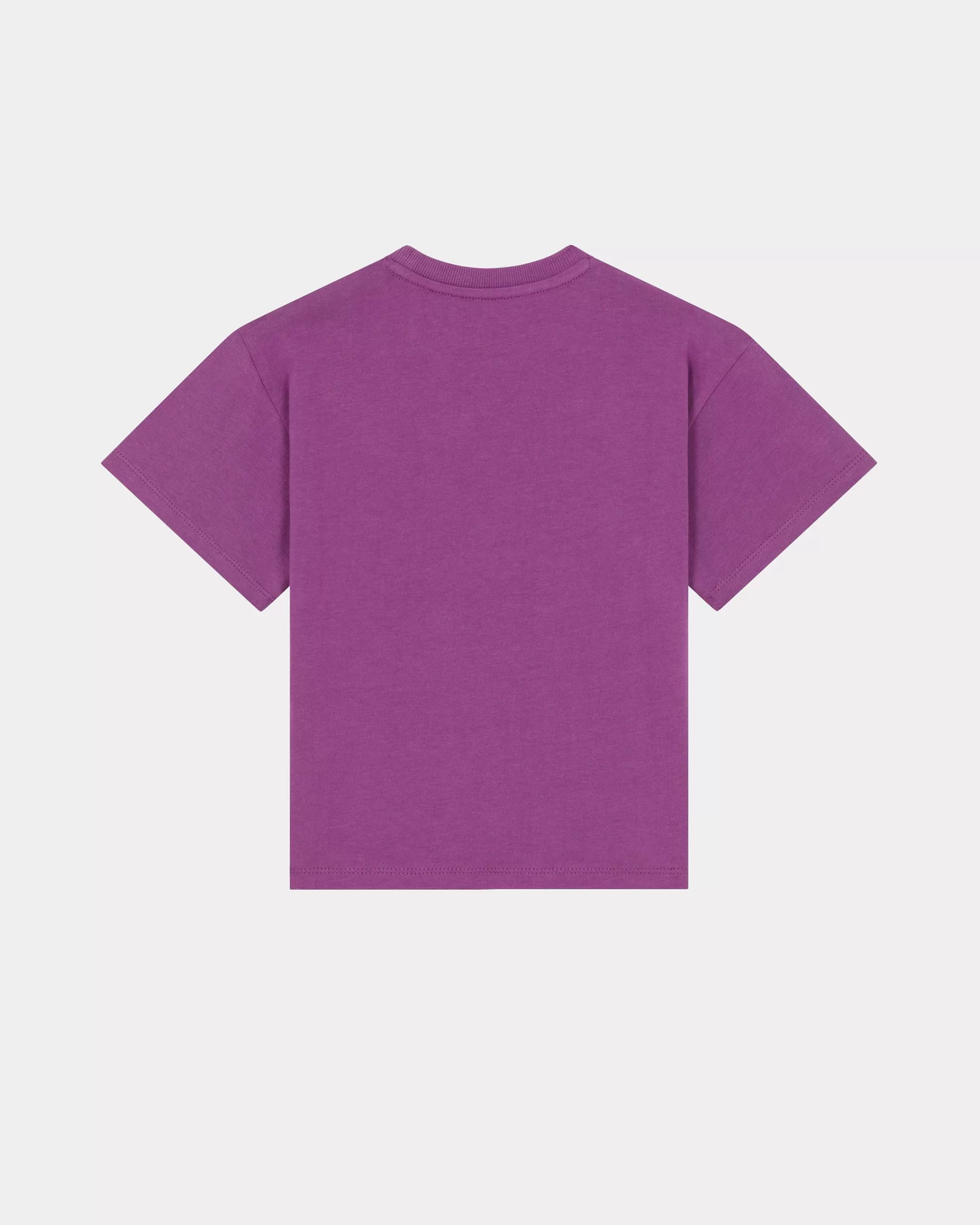 BOYS (3-12 YEARS)*KENZO 'Flower' cotton T-shirt Purple