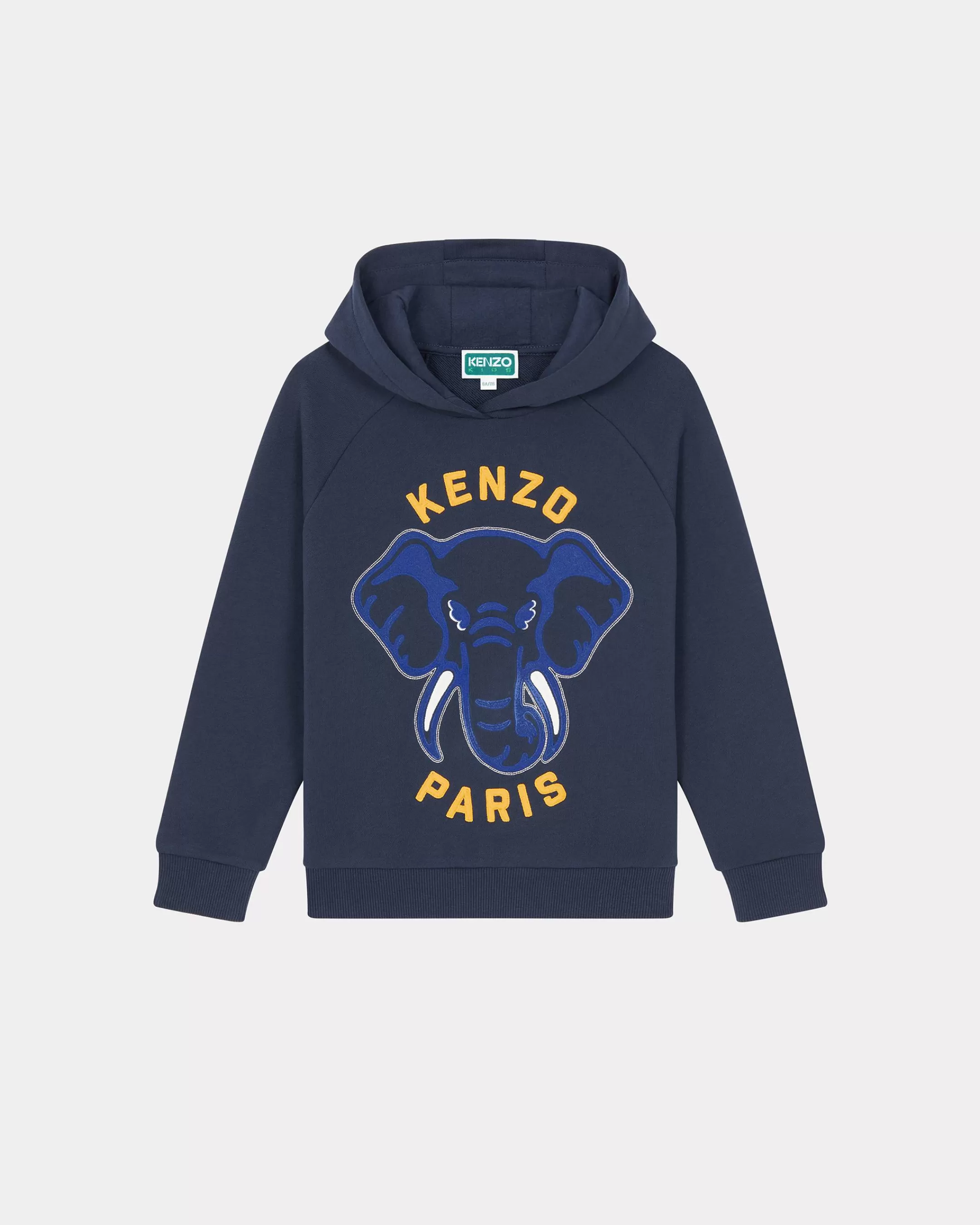 BOYS (3-12 YEARS)*KENZO Hooded sweatshirt made in cotton Navy Blue