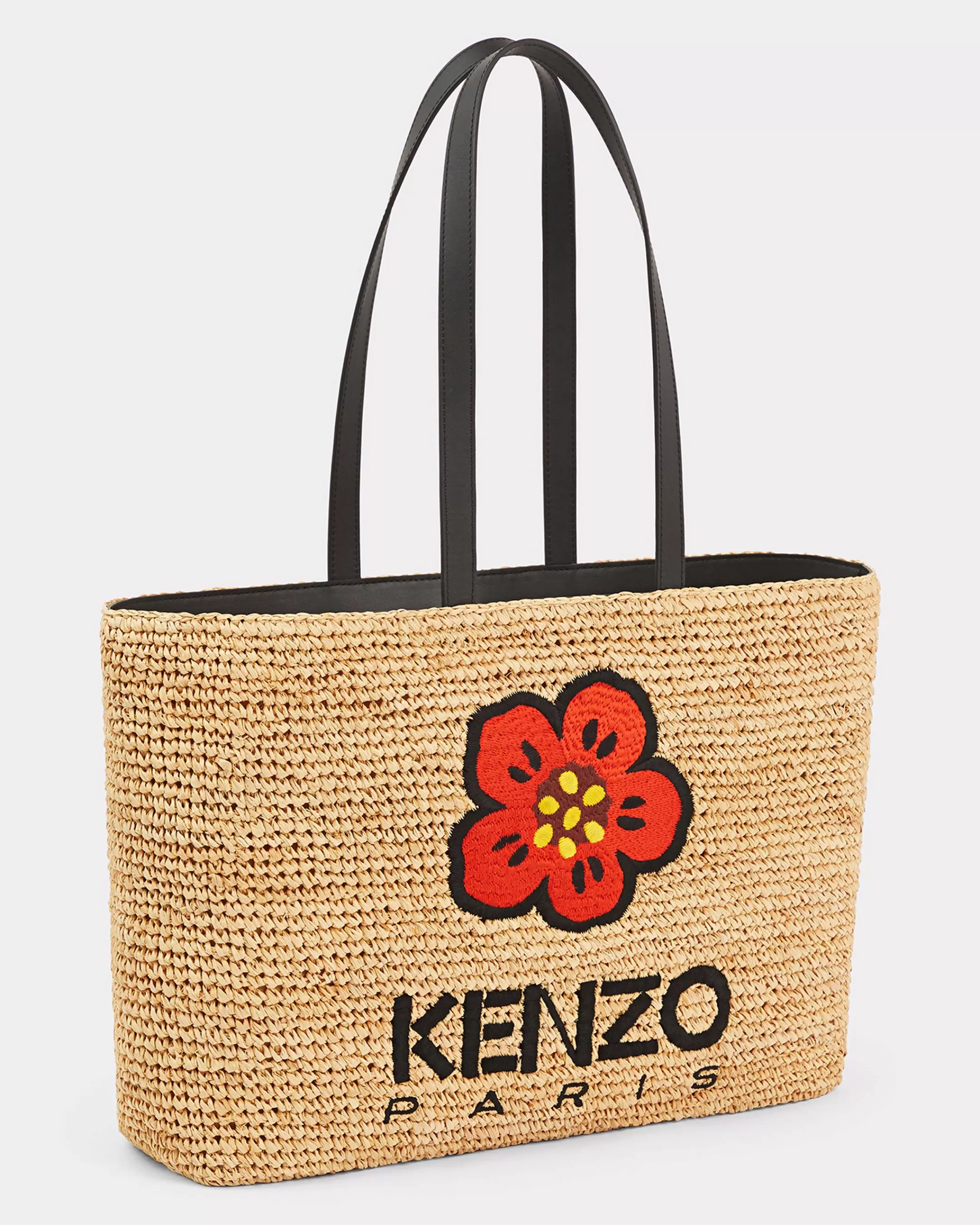 BAGS | Women's Bags*KENZO ' Beach' large raffia tote bag Black