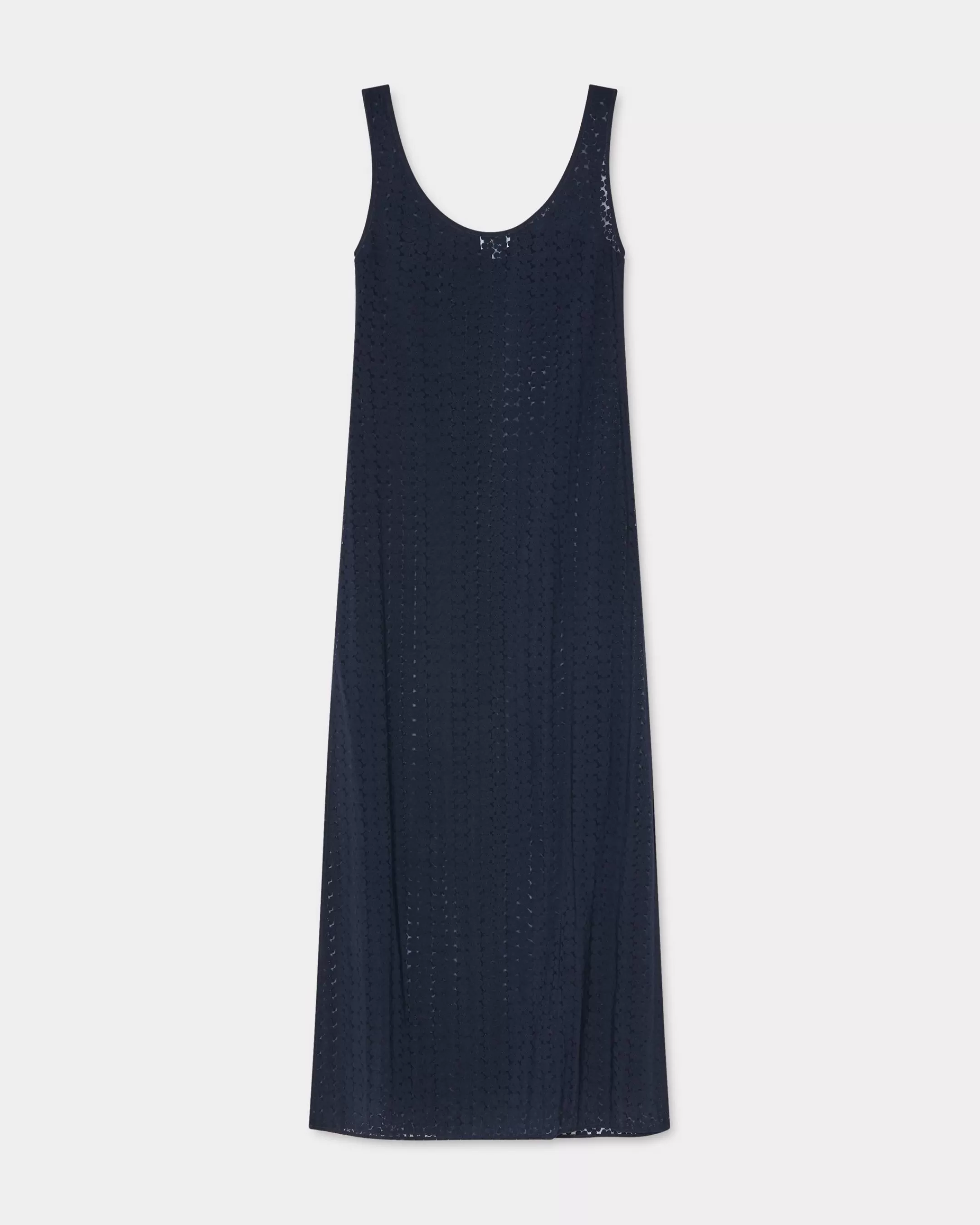 Dresses and Skirts*KENZO ' Boke Flower Dévoré' long dress Midnight Blue