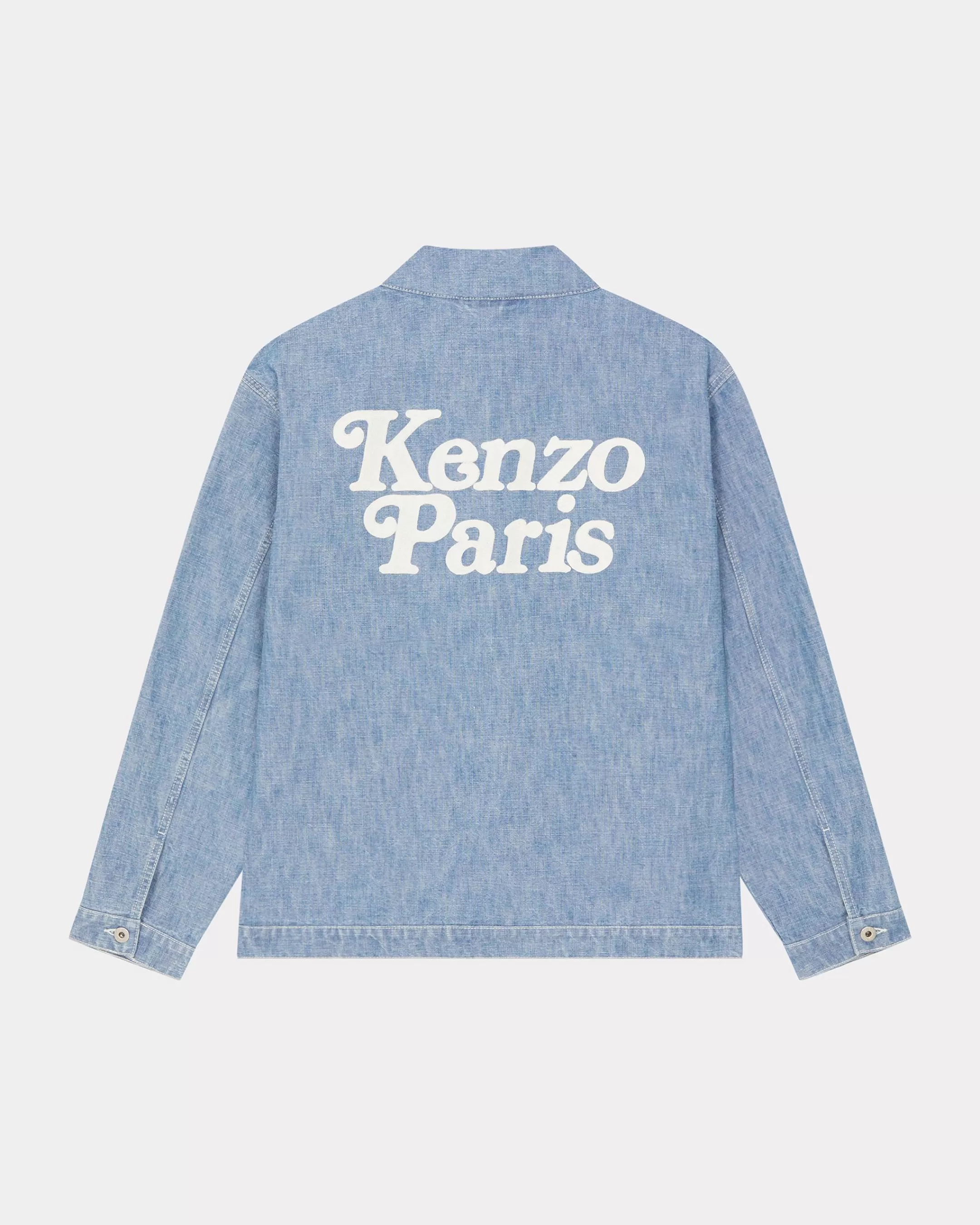 Denim | Jackets and Coats*KENZO ' by Verdy' embroidered kimono Stone Bleached Blue Denim