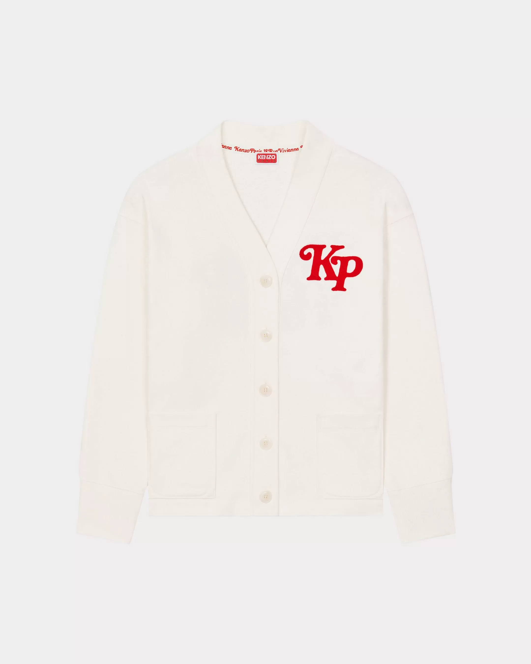 Sweatshirts and Hoodies*KENZO ' by Verdy' embroidered sweatshirt cardigan Off White