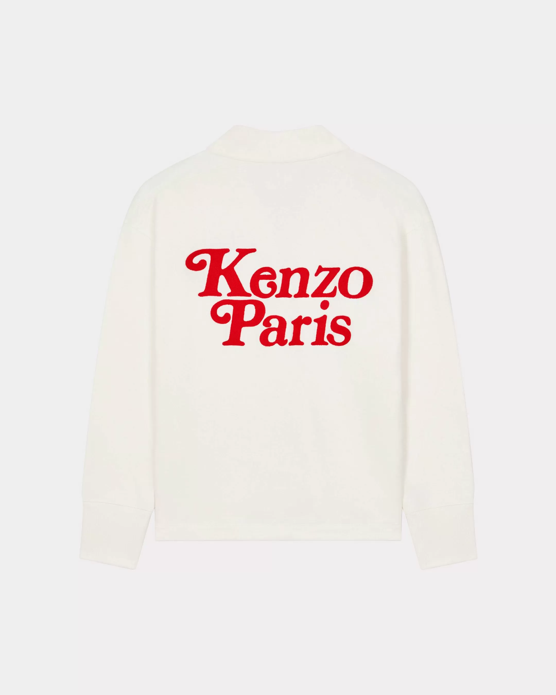 Sweatshirts and Hoodies*KENZO ' by Verdy' embroidered sweatshirt cardigan Off White