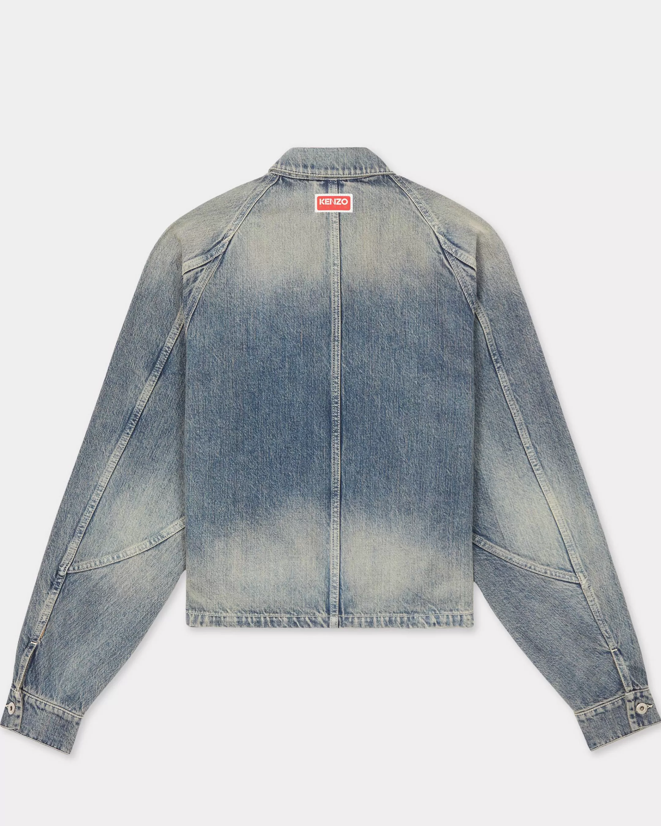 Denim | Jackets and Coats*KENZO ' Creations' trucker jacket. Stone Bl Dirty Blue Denim