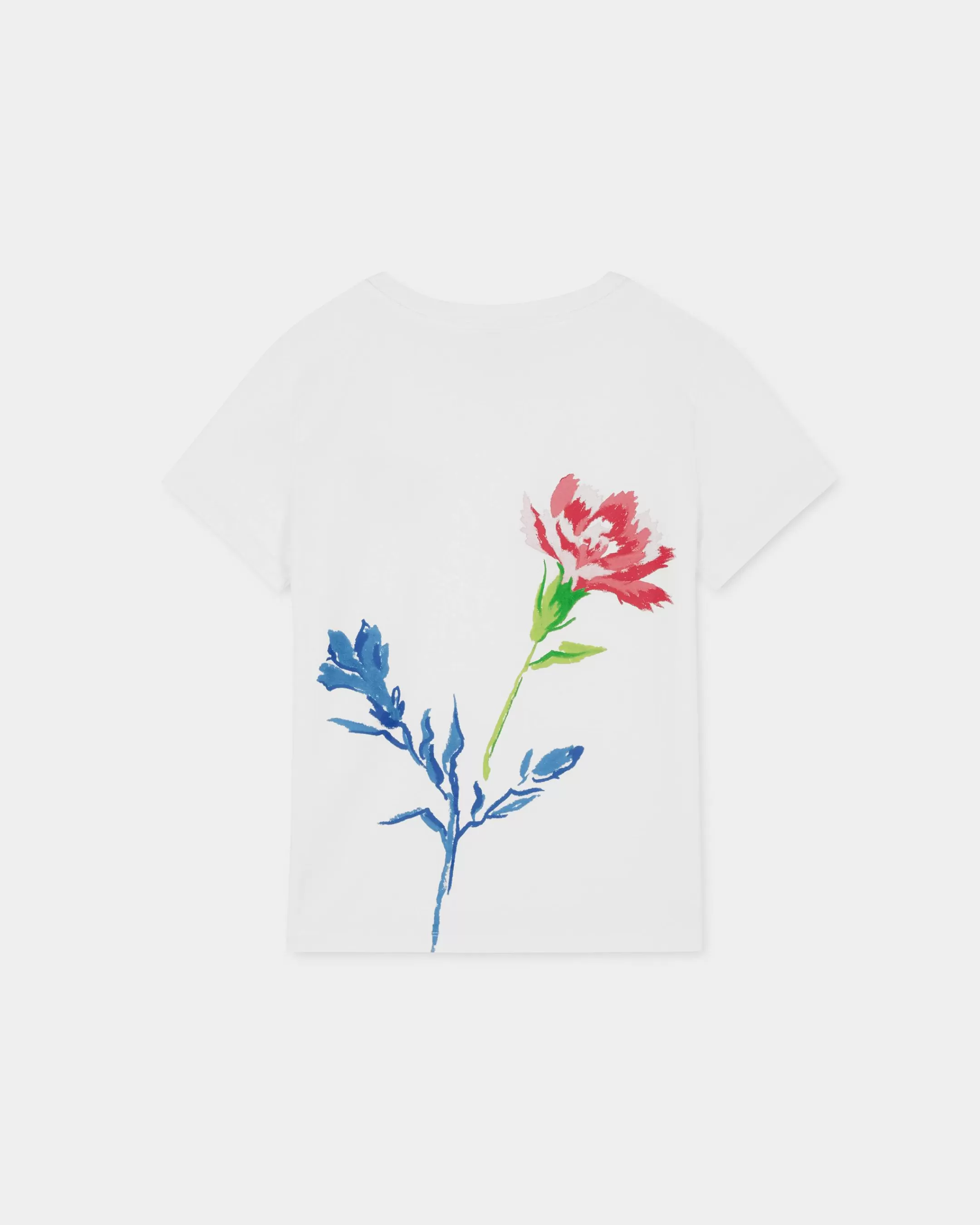 T-shirts and Polos*KENZO ' Drawn Flowers' T-shirt Off White