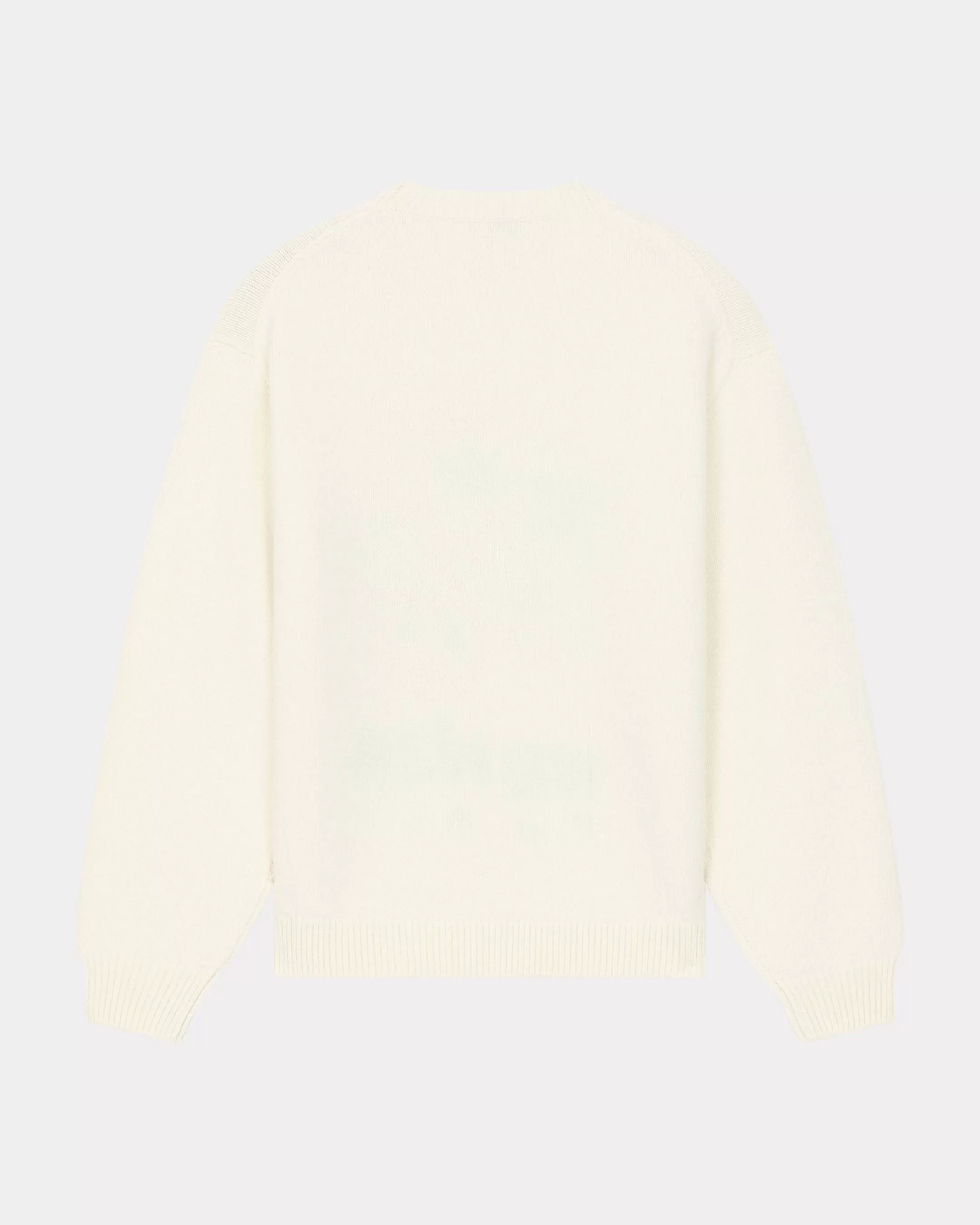 Knitwear | Gifts*KENZO ' Drawn Varsity' embroidered genderless jumper Off White