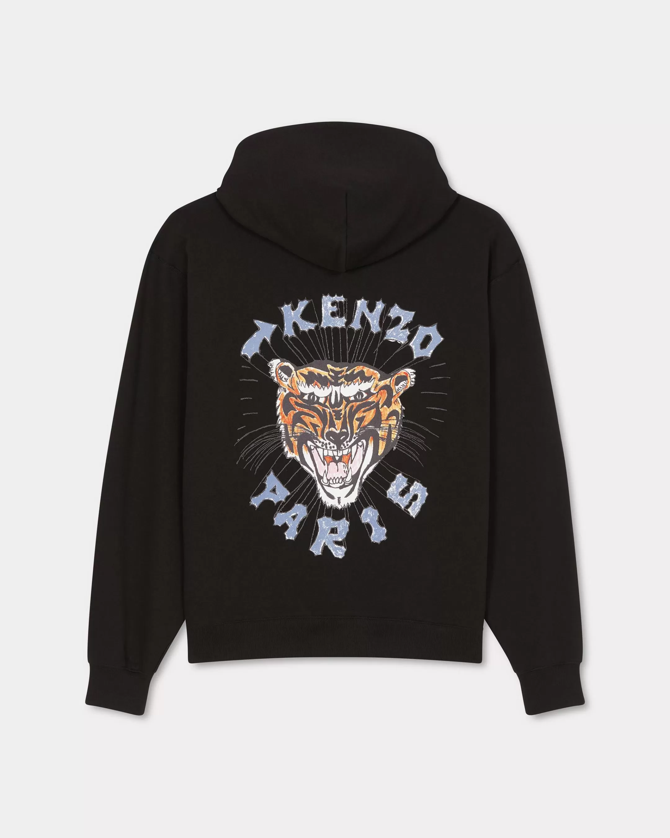 Sweatshirts and Hoodies*KENZO ' Drawn Varsity' embroidered oversized hoodie sweatshirt Black