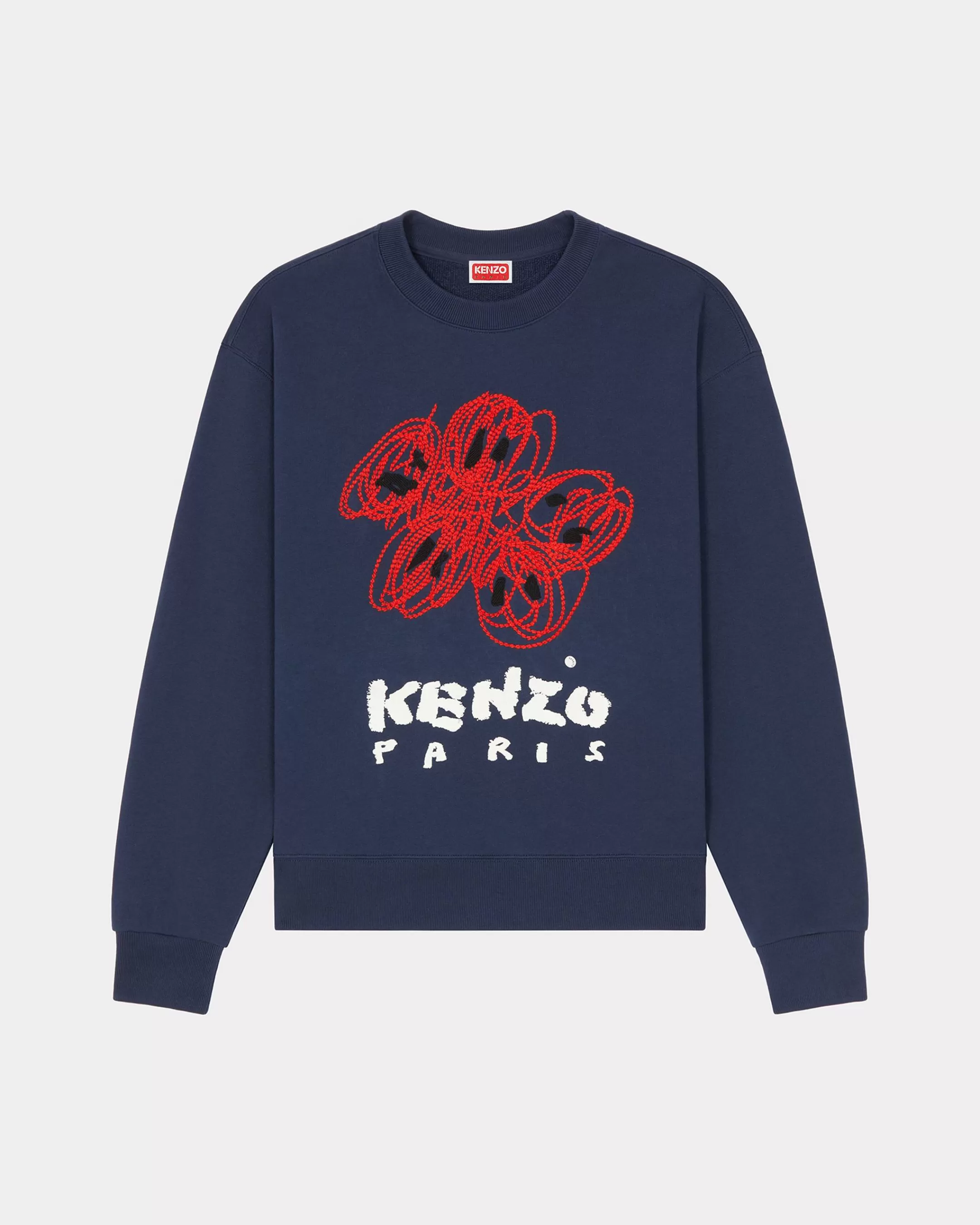 Sweatshirts and Hoodies | Gifts*KENZO ' Drawn Varsity' embroidered sweatshirt Midnight Blue