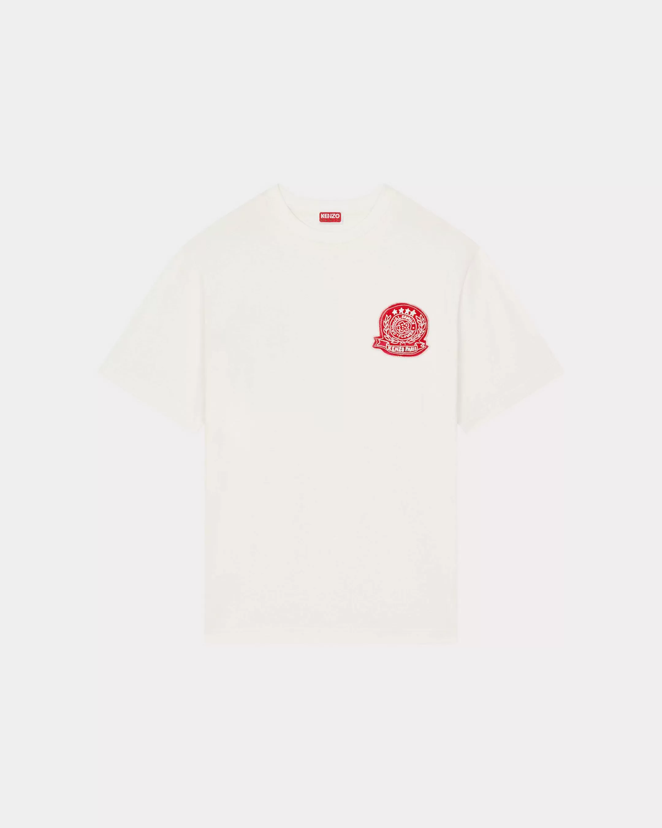 T-shirts and Polos*KENZO ' Drawn Varsity' embroidered T-shirt Off White