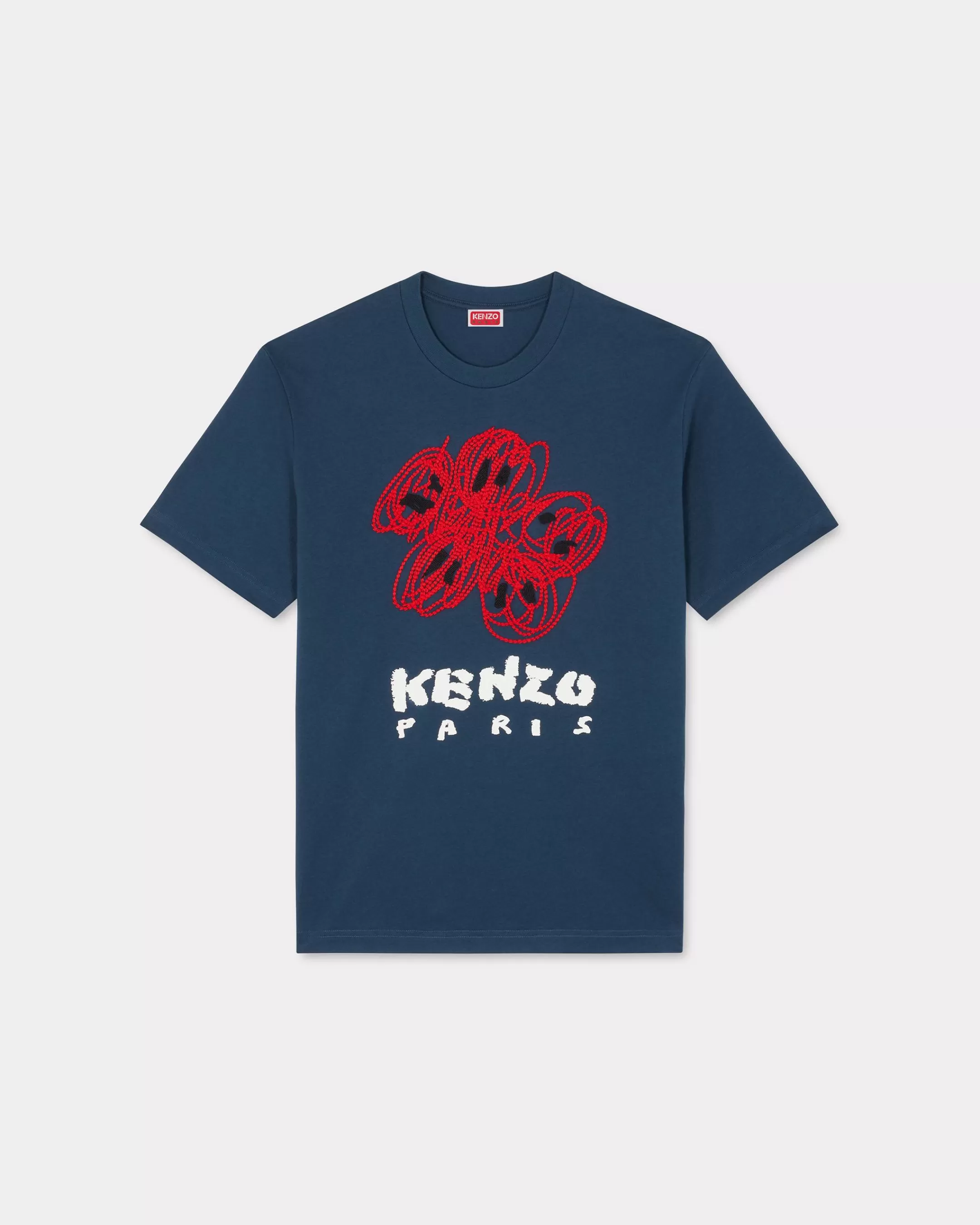 T-shirts and Polos | Gifts*KENZO ' Drawn Varsity' embroidered T-shirt Midnight Blue