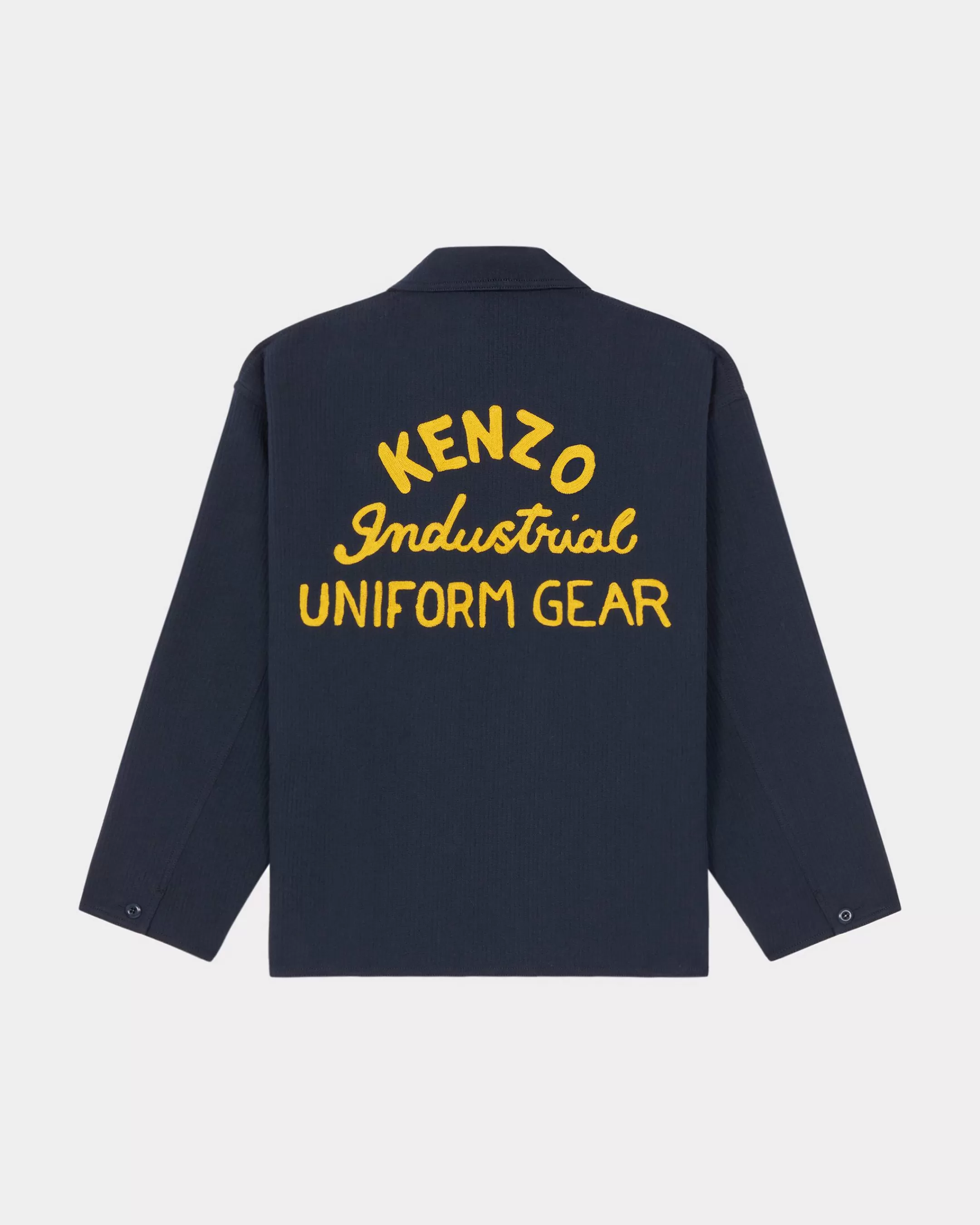 Jackets and Coats | Gifts*KENZO ' Drawn Varsity' embroidered workwear jacket Midnight Blue