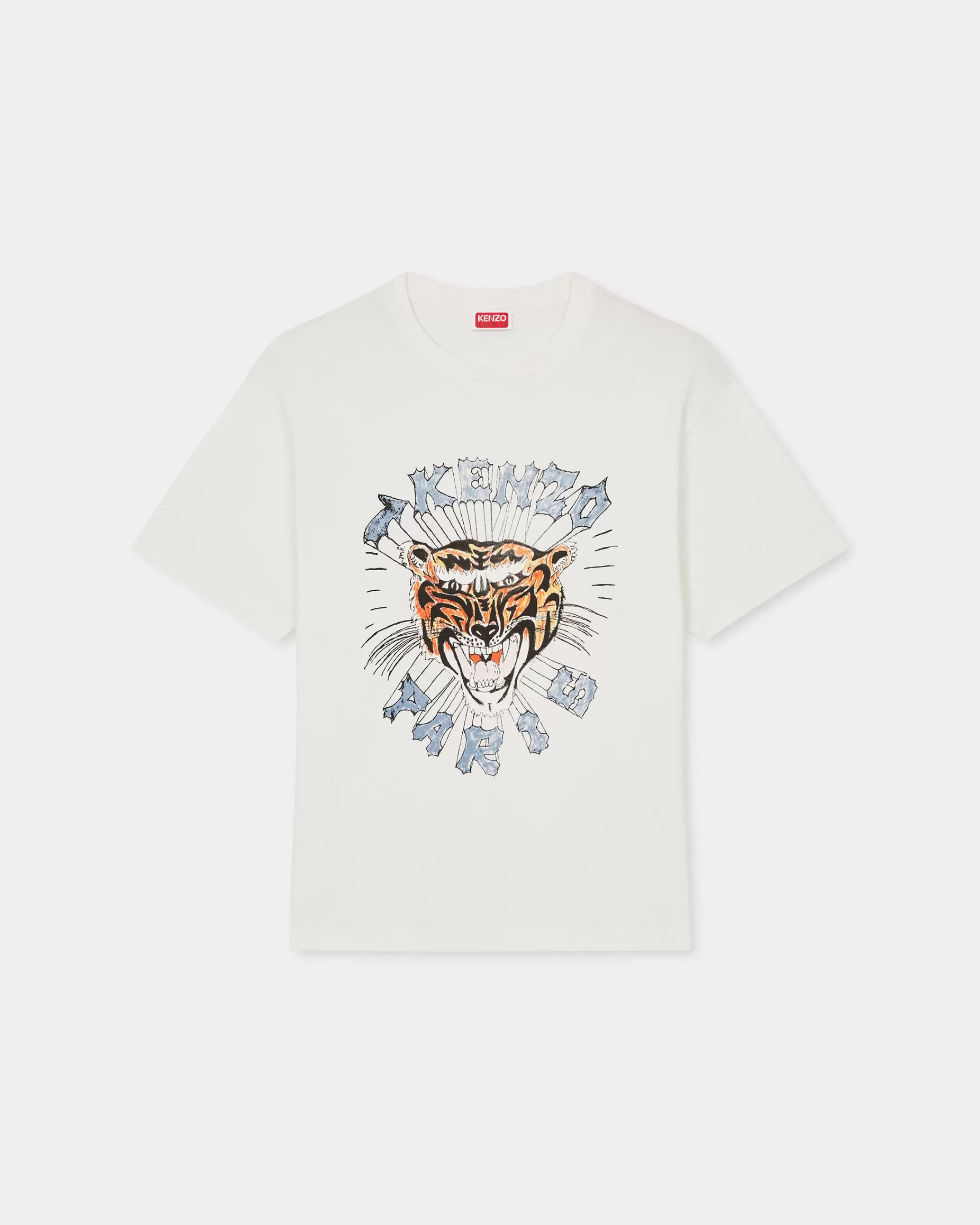 T-shirts and Polos*KENZO ' Drawn Varsity' oversized T-shirt Off White