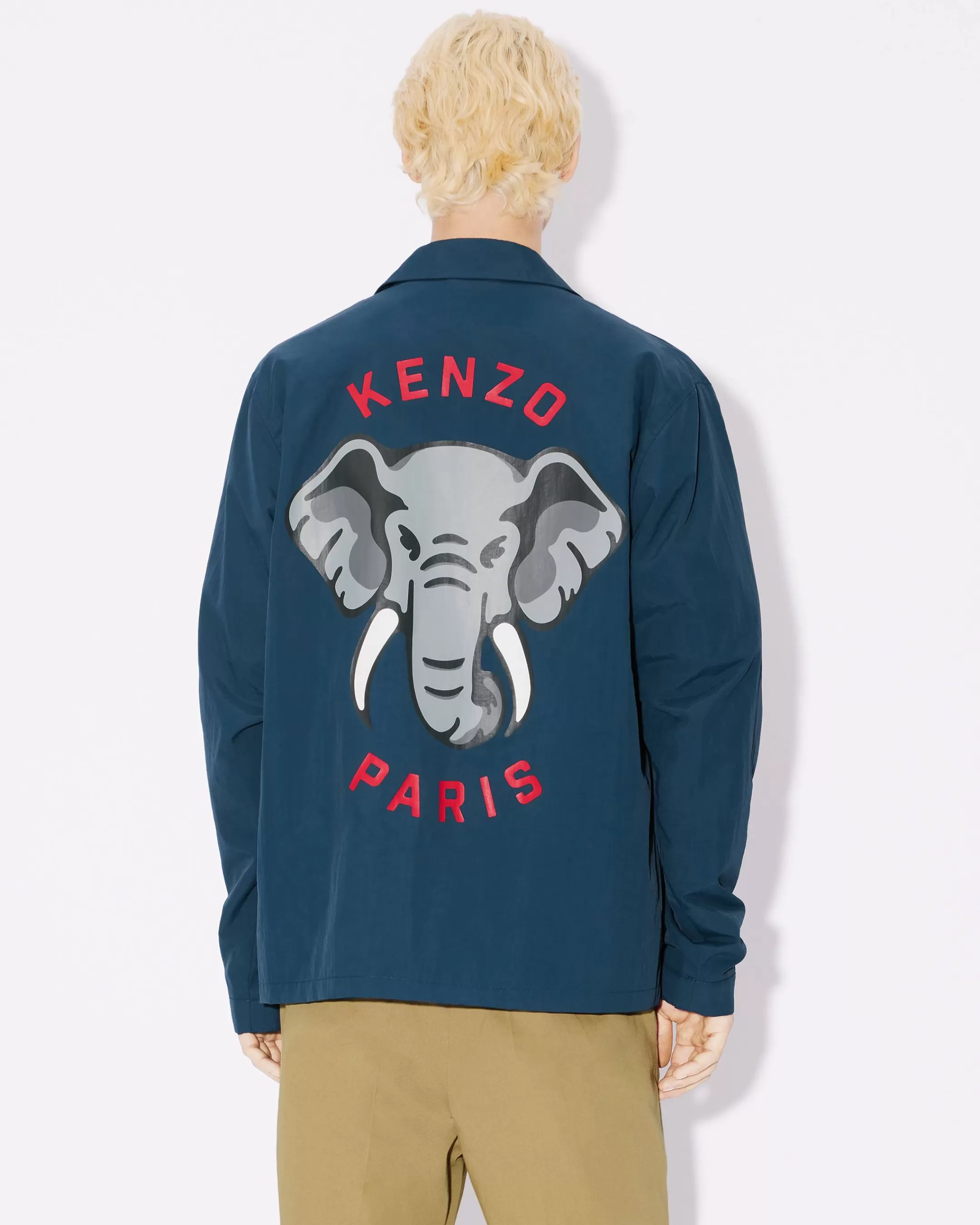 Jackets and Coats*KENZO ' Elephant' coach jacket Midnight Blue