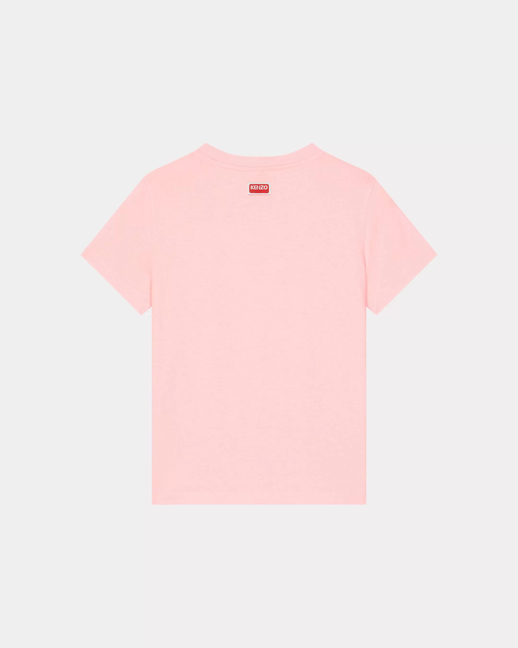 T-shirts and Polos*KENZO ' Elephant Crest' embroidered T-shirt Faded Pink