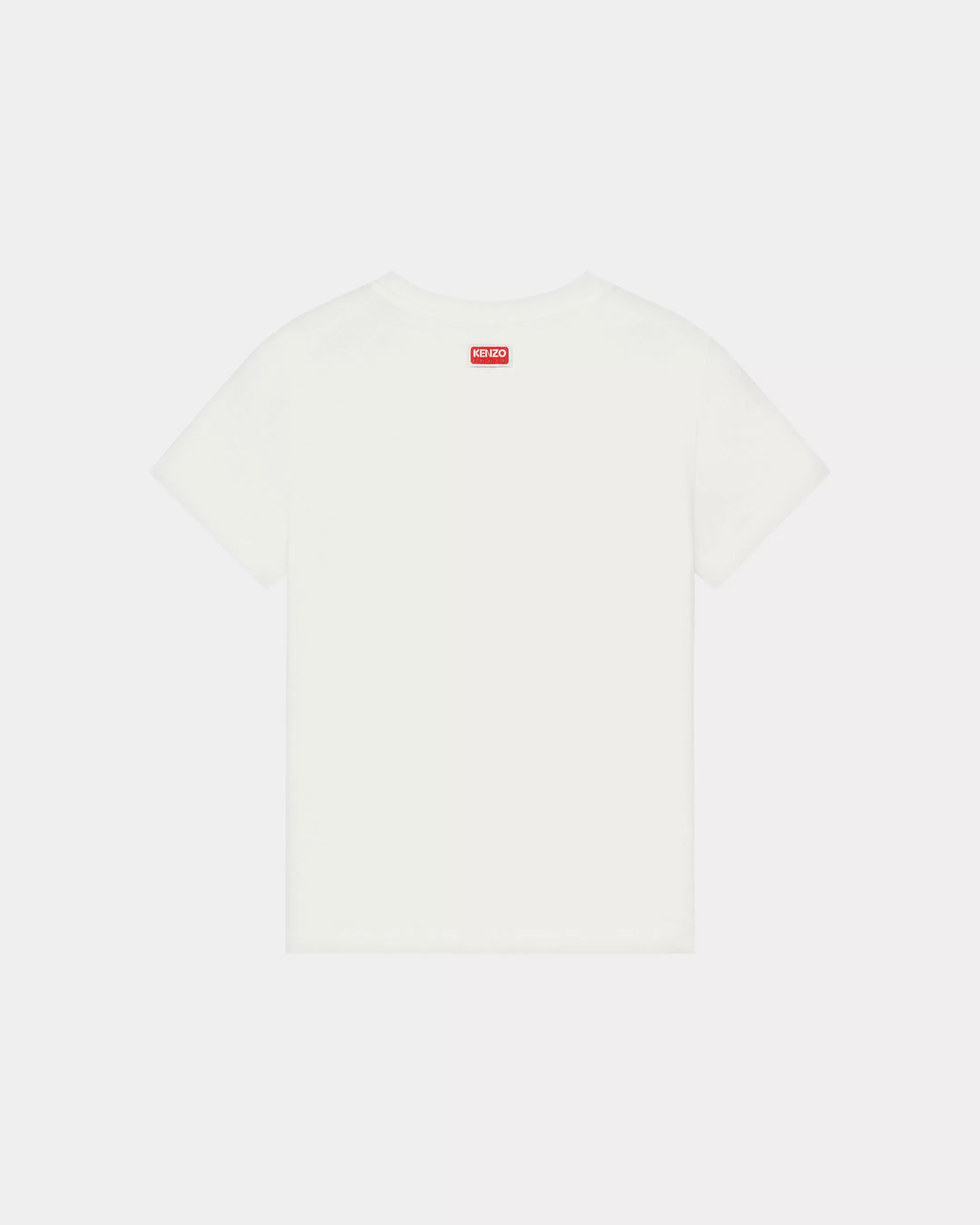 T-shirts and Polos*KENZO ' Elephant Crest' embroidered T-shirt Off White