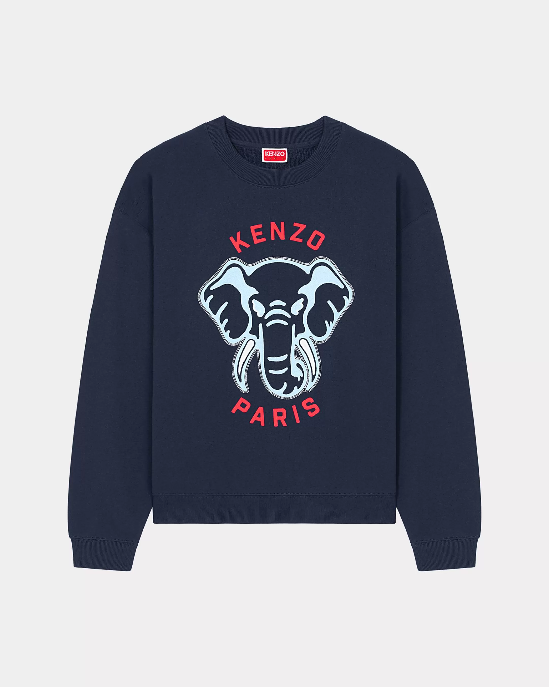 Sweatshirts and Hoodies*KENZO ' Elephant' embroidered sweatshirt Midnight Blue