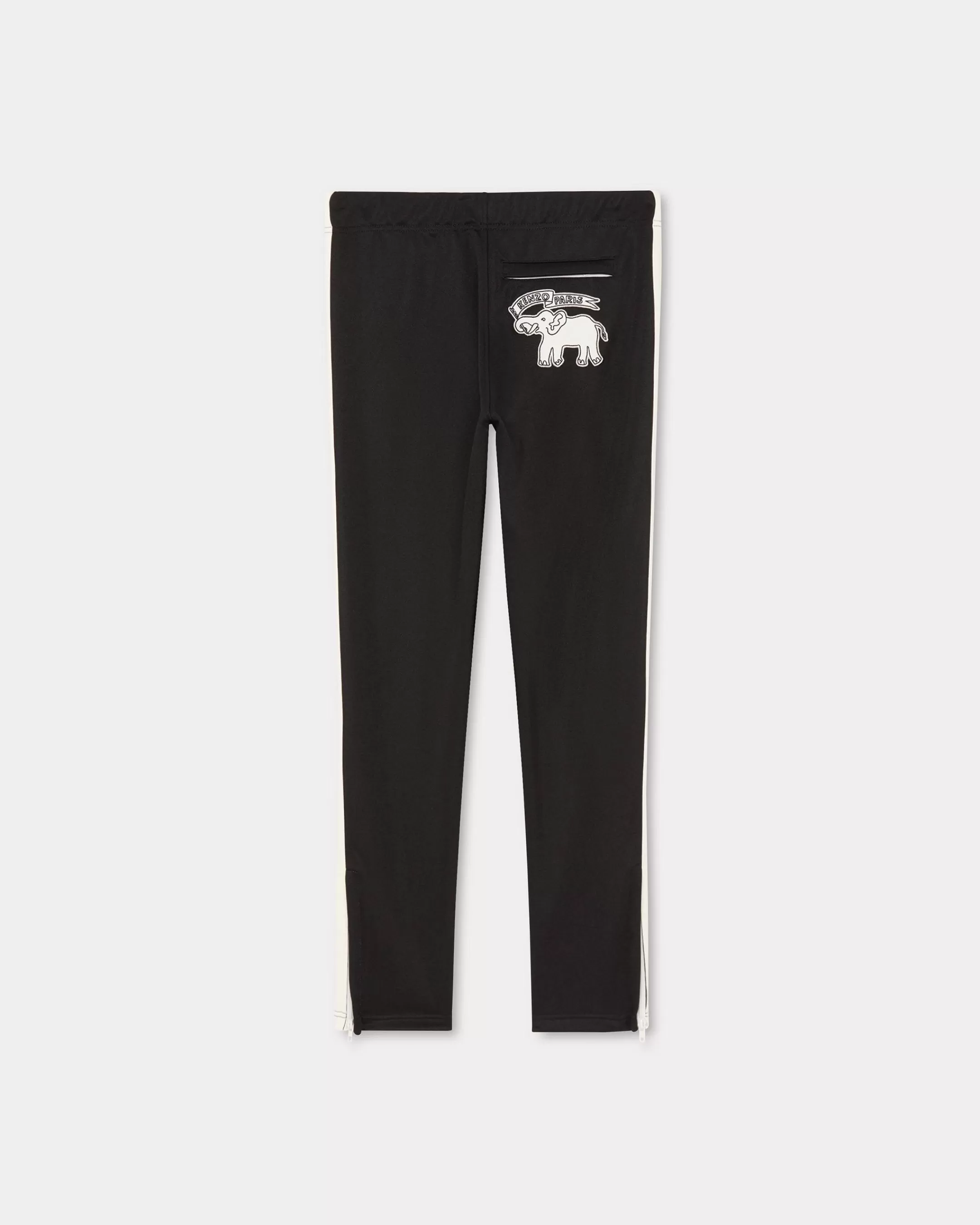 Pants and Shorts*KENZO ' Elephant Flag' joggers Black